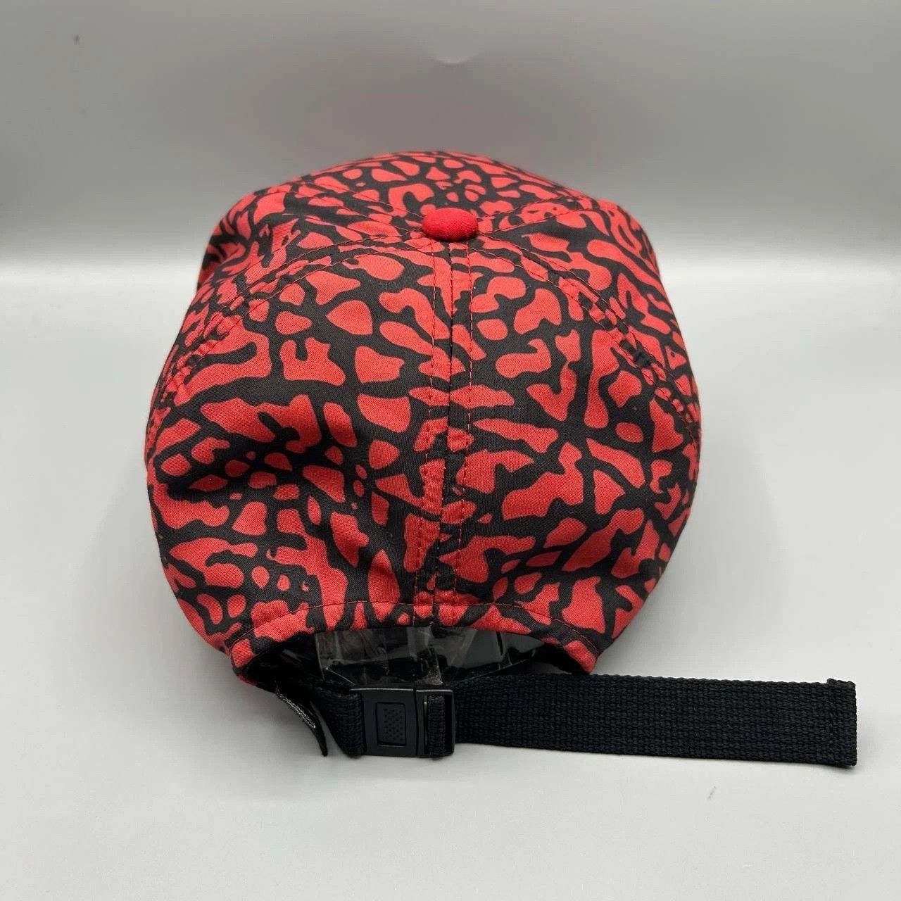 Jordan Brand Air Jordan 5 Panel Hat Men Red Cement Elephant Strap Back Size ONE SIZE - 4 Thumbnail