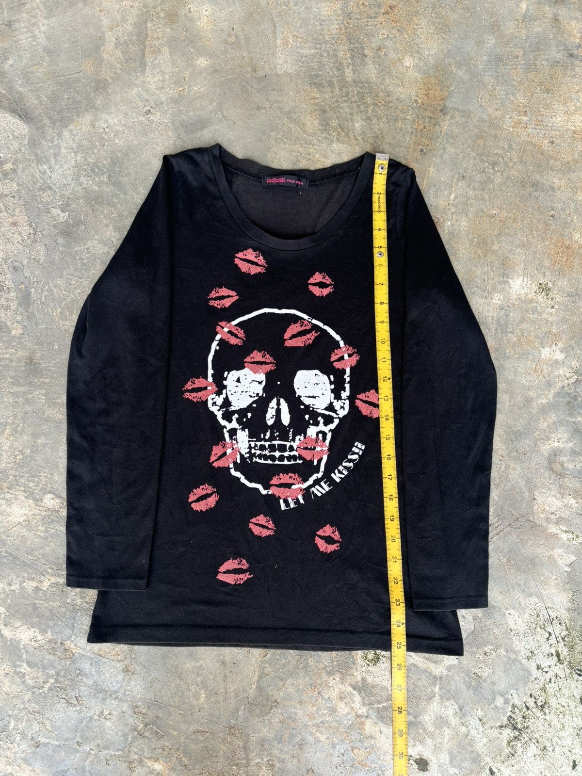 Hysteric Glamour Y2k Poem Rose fan fan Ifsixwasnine punk style longsleeve Size US M / EU 48-50 / 2 - 6 Thumbnail
