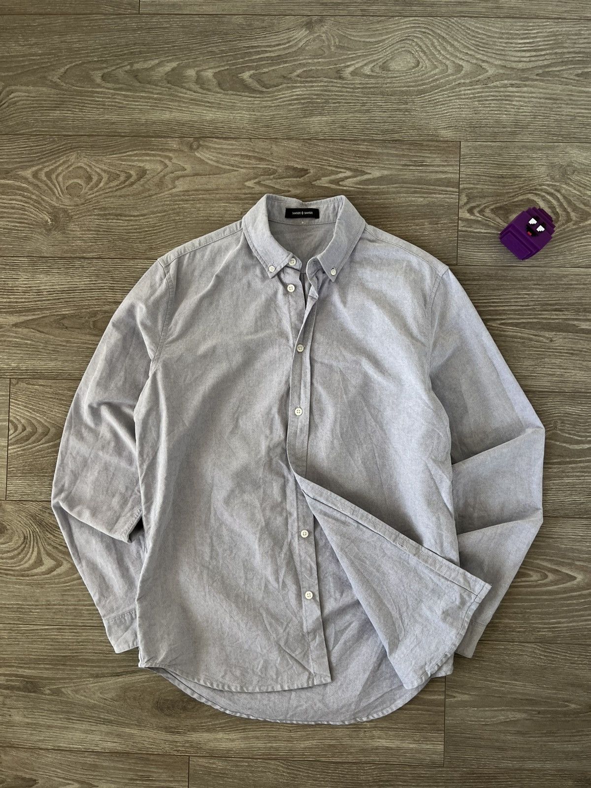 Samsoe Samsoe Samsoe Samsoe Basic Helsinki Oxford Button Up Casual Shirt Size US M / EU 48-50 / 2 - 10 Thumbnail