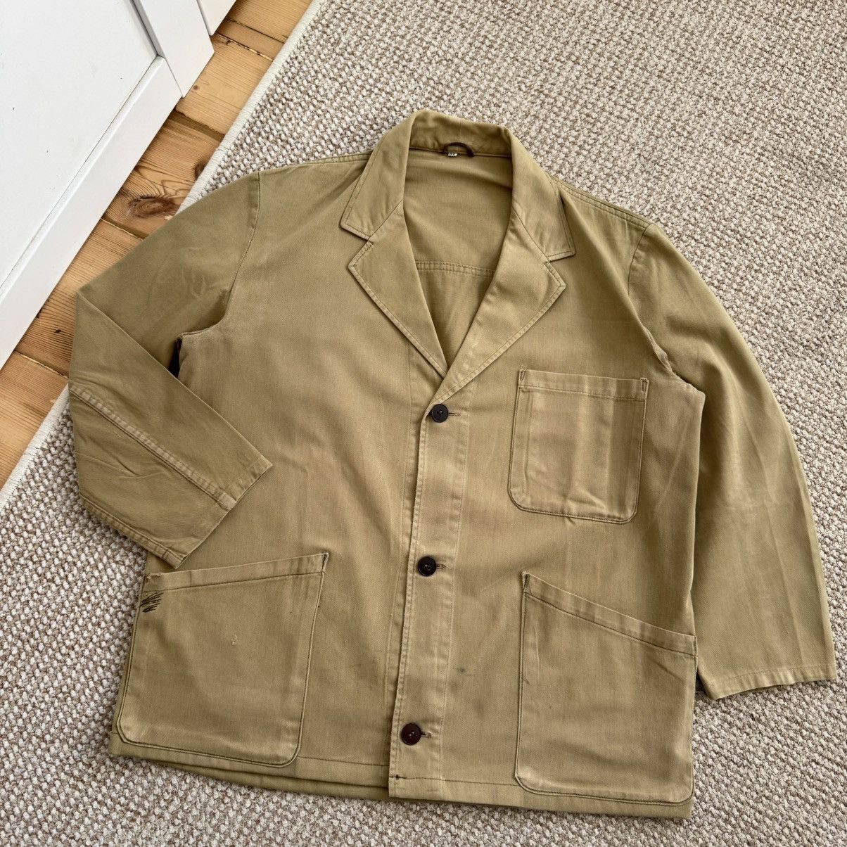 Vintage French vintage distressed works chore jacket Size US M / EU 48-50 / 2 - 1 Thumbnail