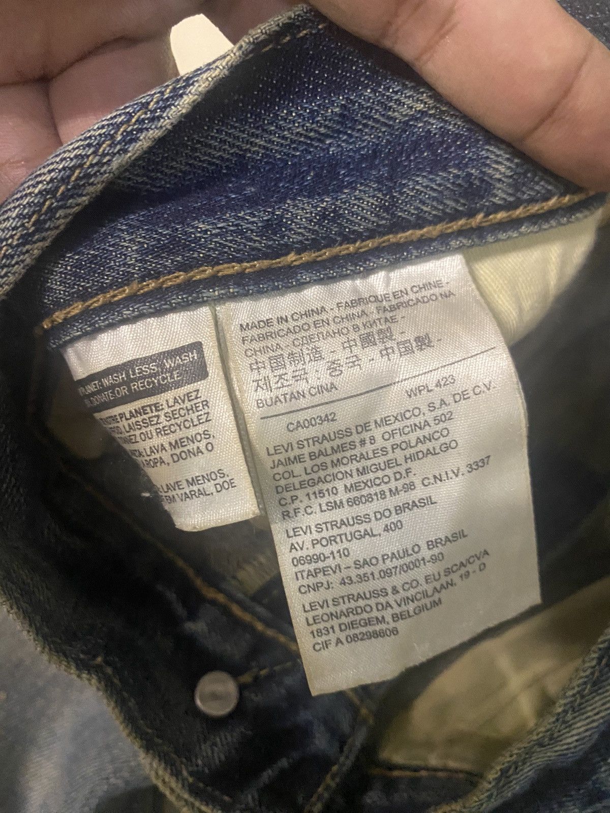 Levi's × Vintage Vintage Levis 501 Rusty Blue Denim Size US 32 / EU 48 - 6 Thumbnail