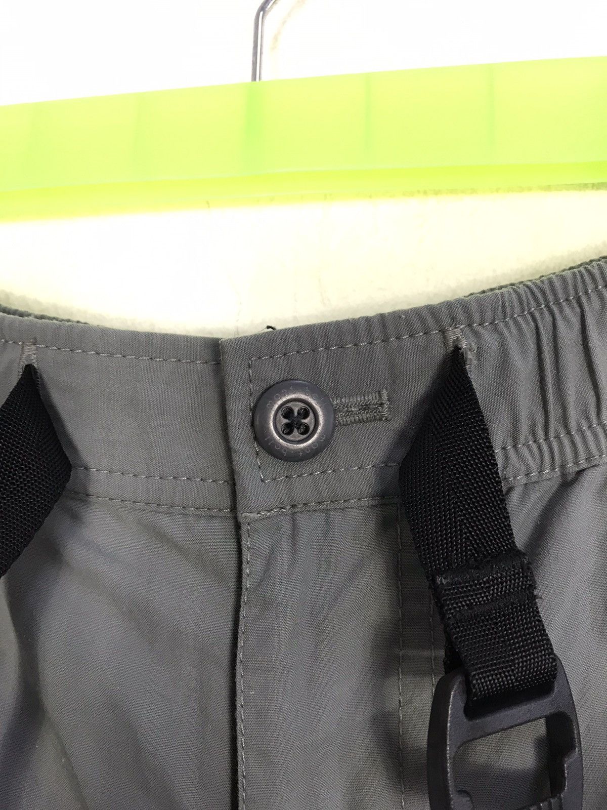 Montbell Mont Bell Outdoor Grey Thin Slack Pant Trouser Double Knee Size US 31 - 5 Thumbnail