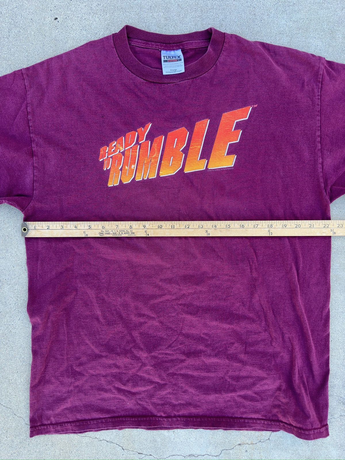 Tultex × Vintage × WCW/nWo Vintage 2000 Y2K READY TO RUMBLE Movie T-Shirt XL Tultex WCW Size US XL / EU 56 / 4 - 9 Thumbnail