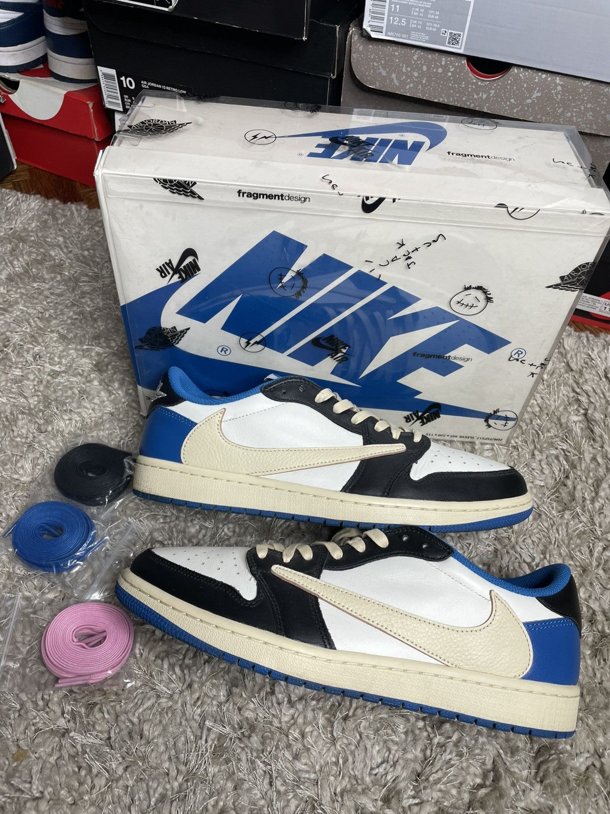 Jordan 1 Low x Travis Scott x Fragment