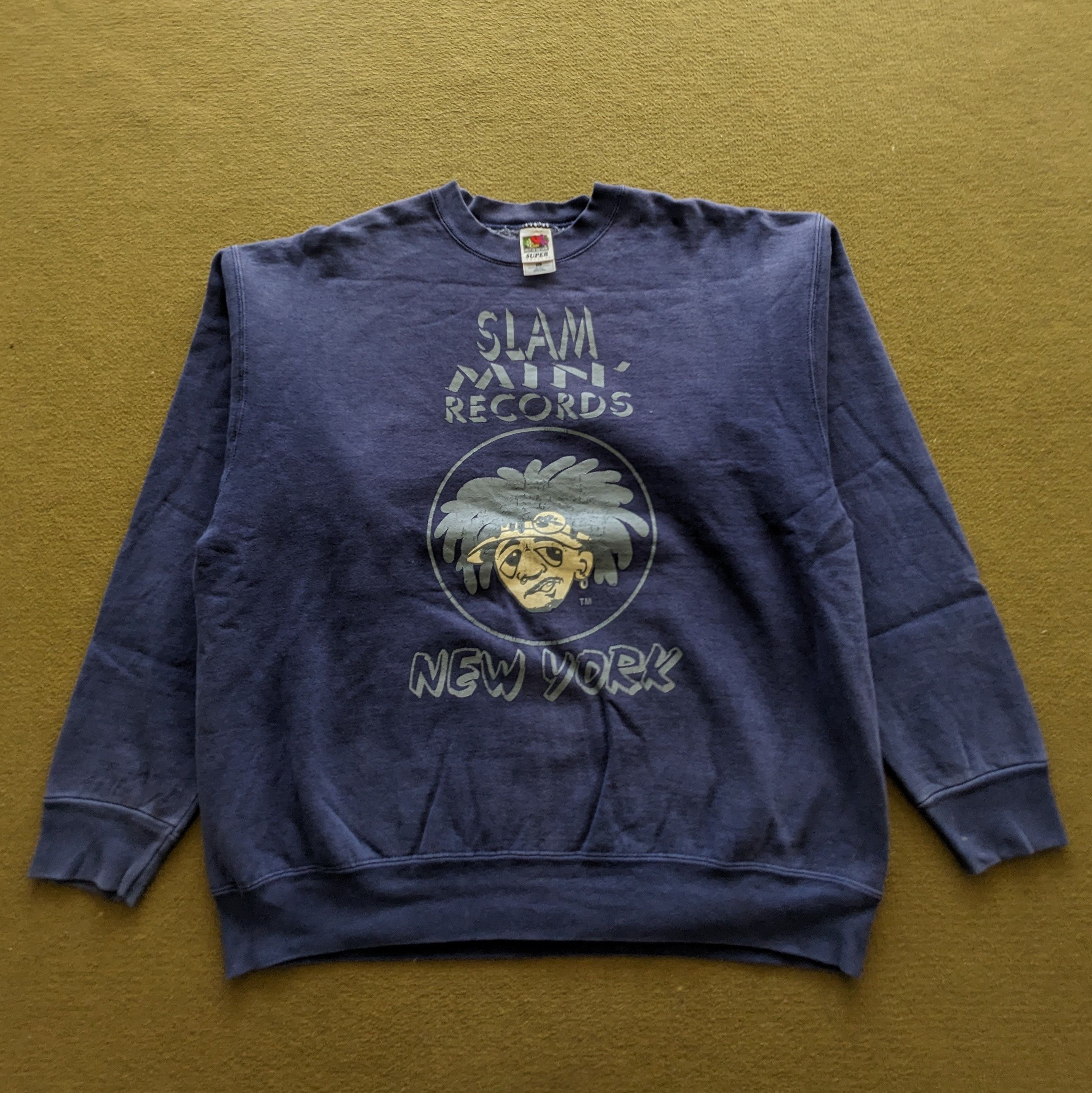 Vintage SLAM MINI Records New York Sweatshirt