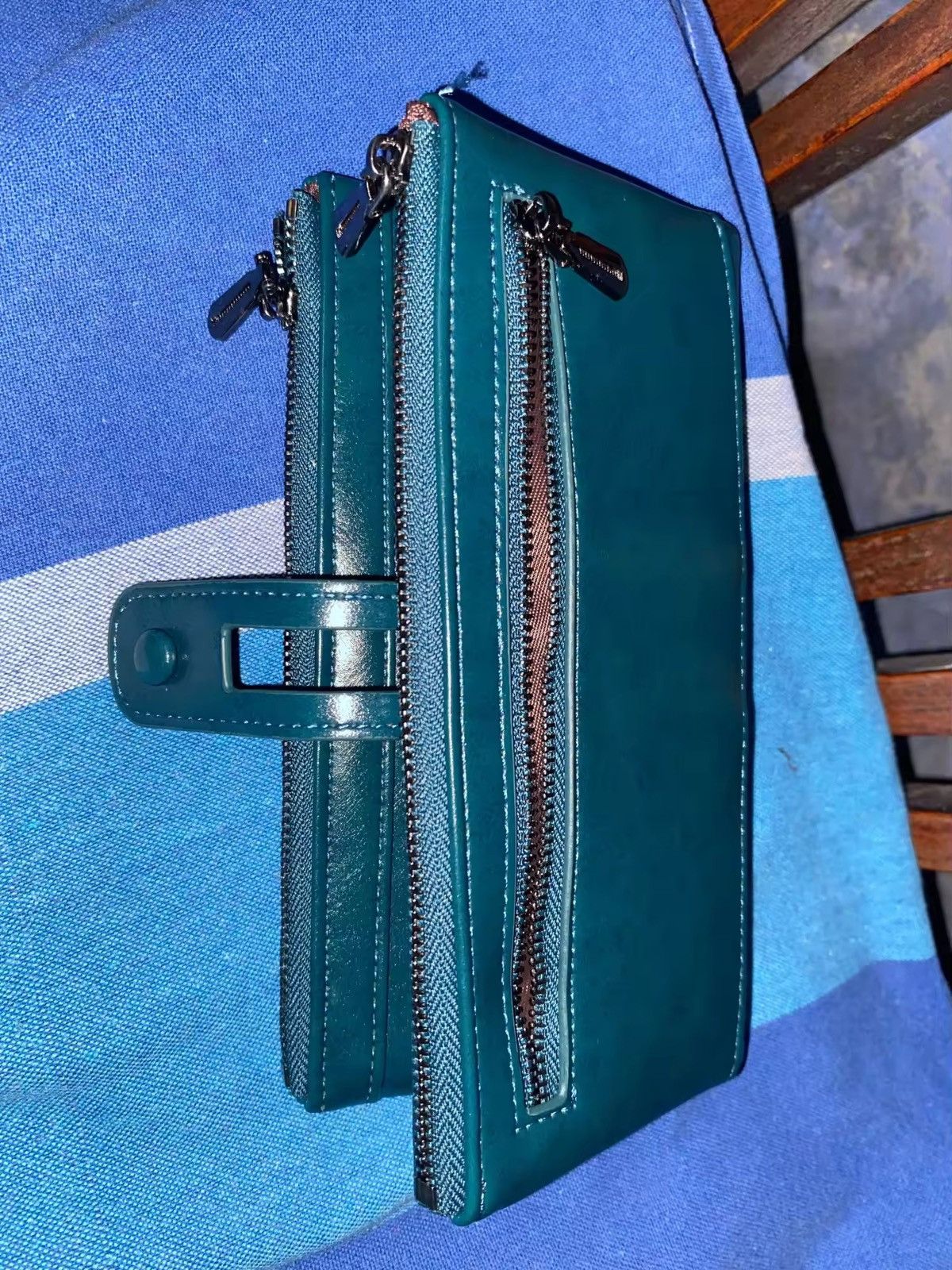 Japanese Brand × Vintage RFID women's long wallet PU leather Size ONE SIZE - 6 Thumbnail