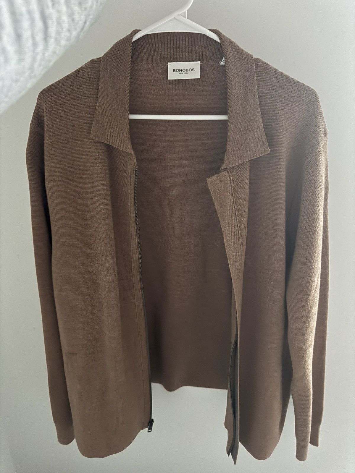 Bonobos Bonobos Wool Zip Up Size US L / EU 52-54 / 3 - 1 Thumbnail