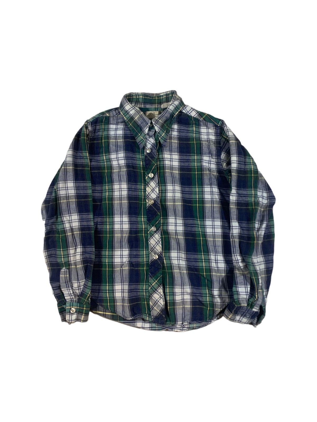 L.L. Bean Vintage 70s LL Bean Chamois Flannel Shirt Size M / US 6-8 / IT 42-44 - 1 Thumbnail
