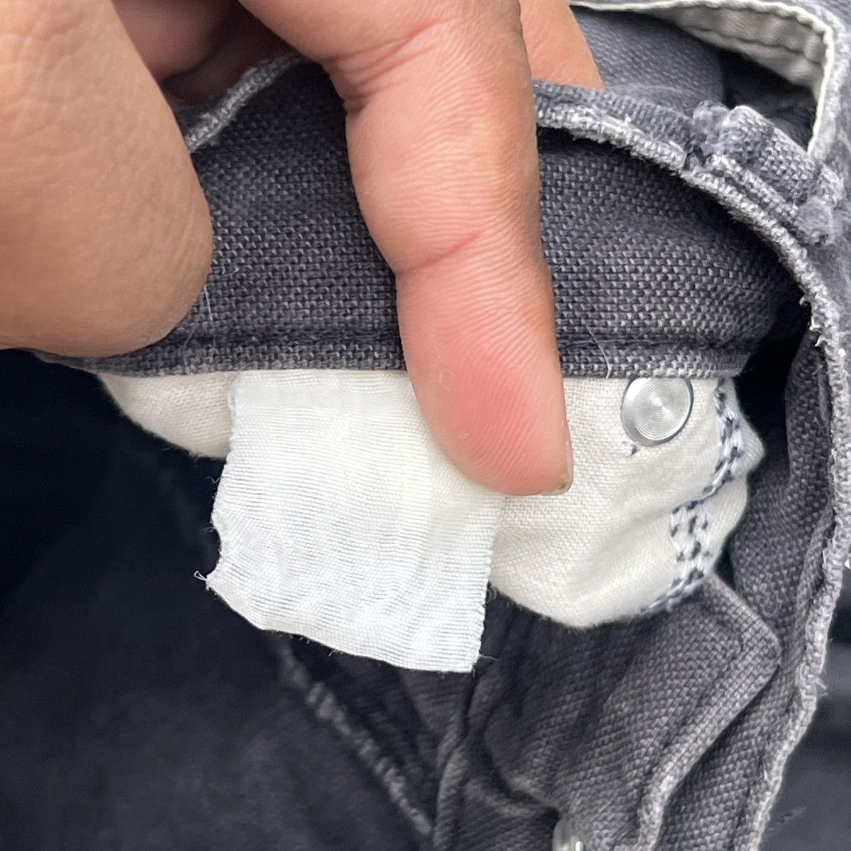 Dickies “DICKIES” PAINTED CARPENTER JEANS Size US 35 - 8 Thumbnail