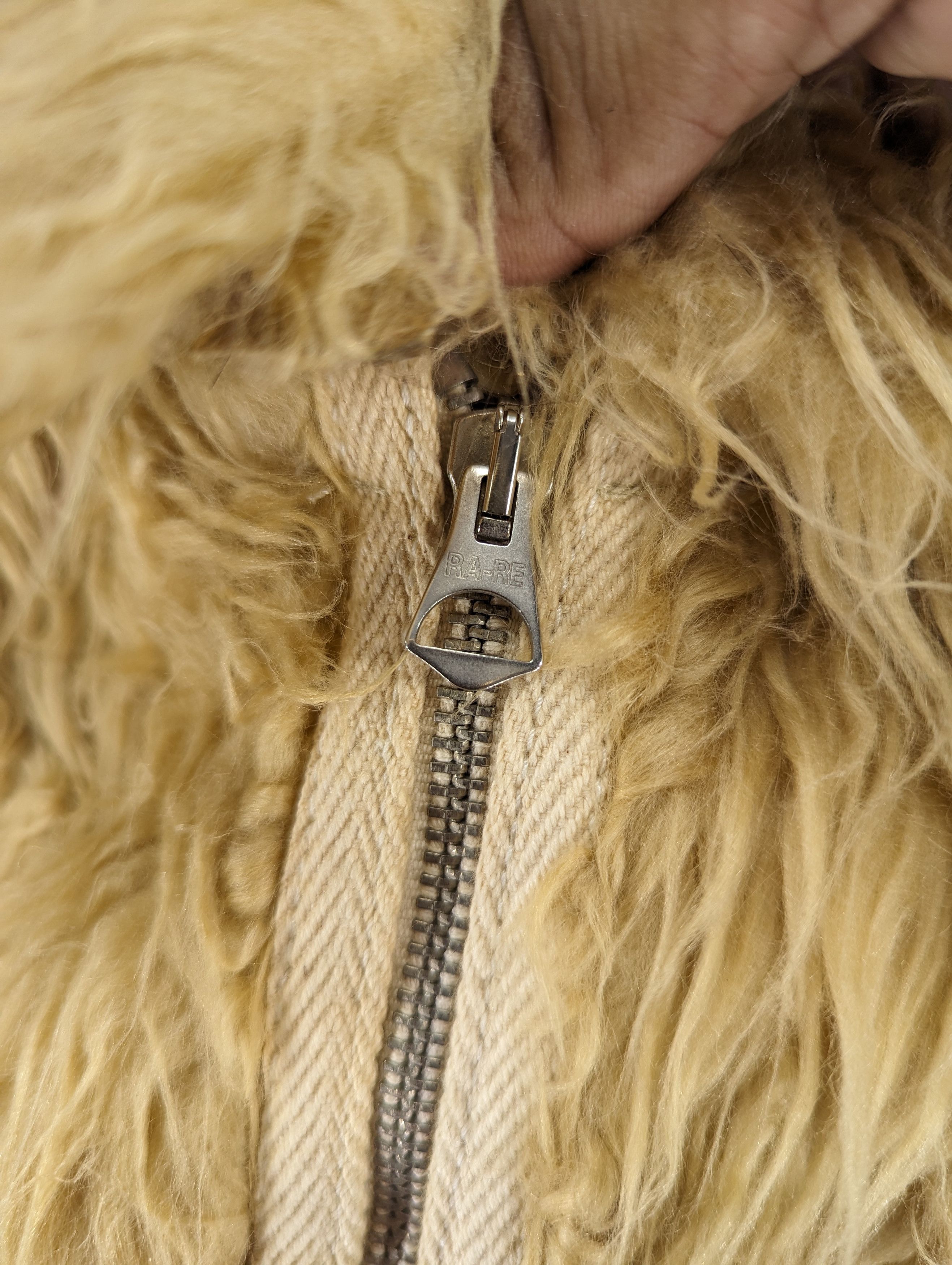 Other RA-RE Italy Faux Fur Zip Vest Jacket Size M / US 6-8 / IT 42-44 - 6 Thumbnail