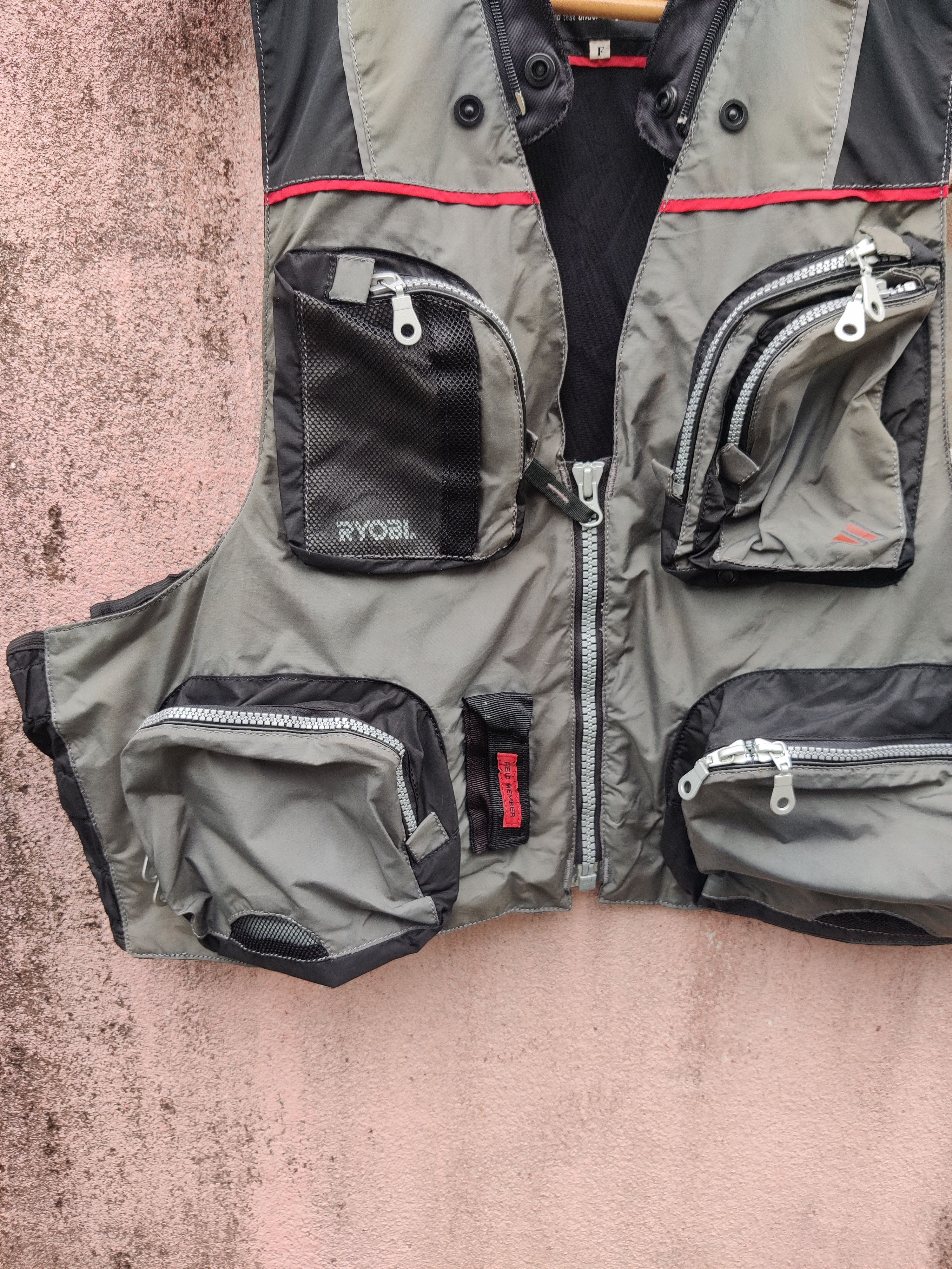 Japanese Brand Vintage Field Member RYOBL Tactical Hunting Vest Jacket Size US L / EU 52-54 / 3 - 3 Thumbnail