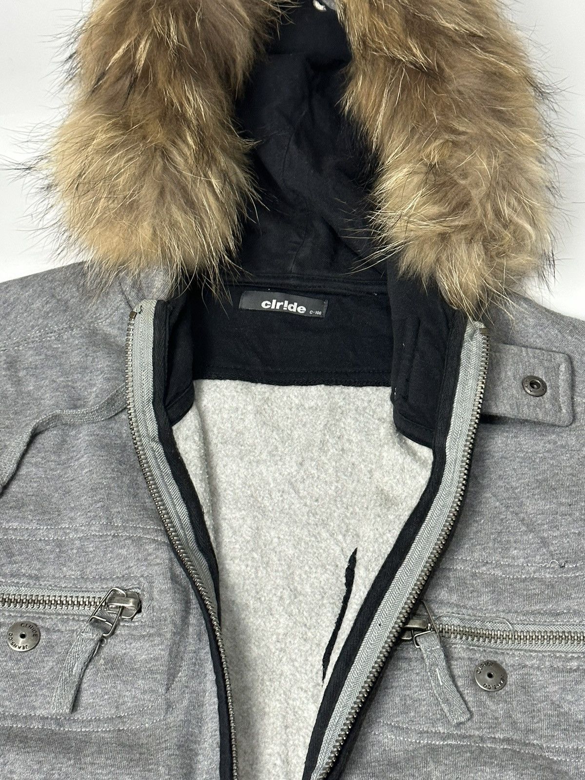 If Six Was Nine × Japanese Brand × Le Grande Bleu (L.G.B.) Fur Hoodie Clride Multi Pocket Style Ifsix Lgb Size US M / EU 48-50 / 2 - 5 Thumbnail