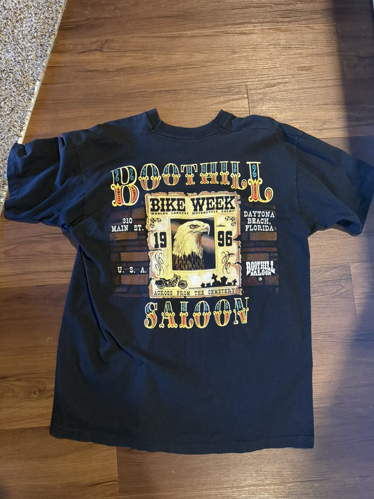 Harley Davidson Harley vintage travis scott 1996 elwood black nike week tee Size US XL / EU 56 / 4 - 3 Thumbnail