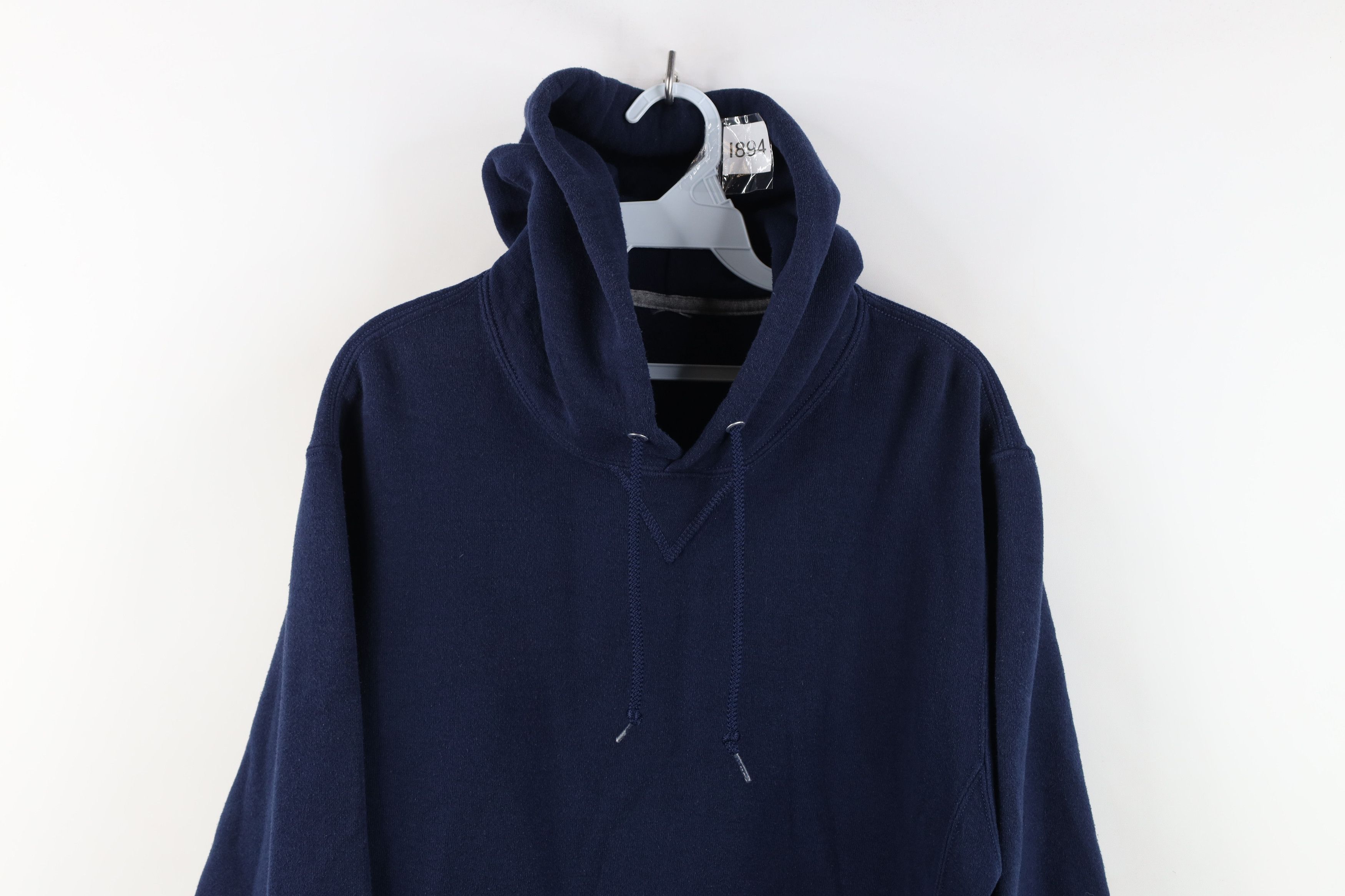 Russell Athletic Vintage 90s Y2K Russell Athletic Hoodie Sweatshirt Blue Size US M / EU 48-50 / 2 - 2 Thumbnail