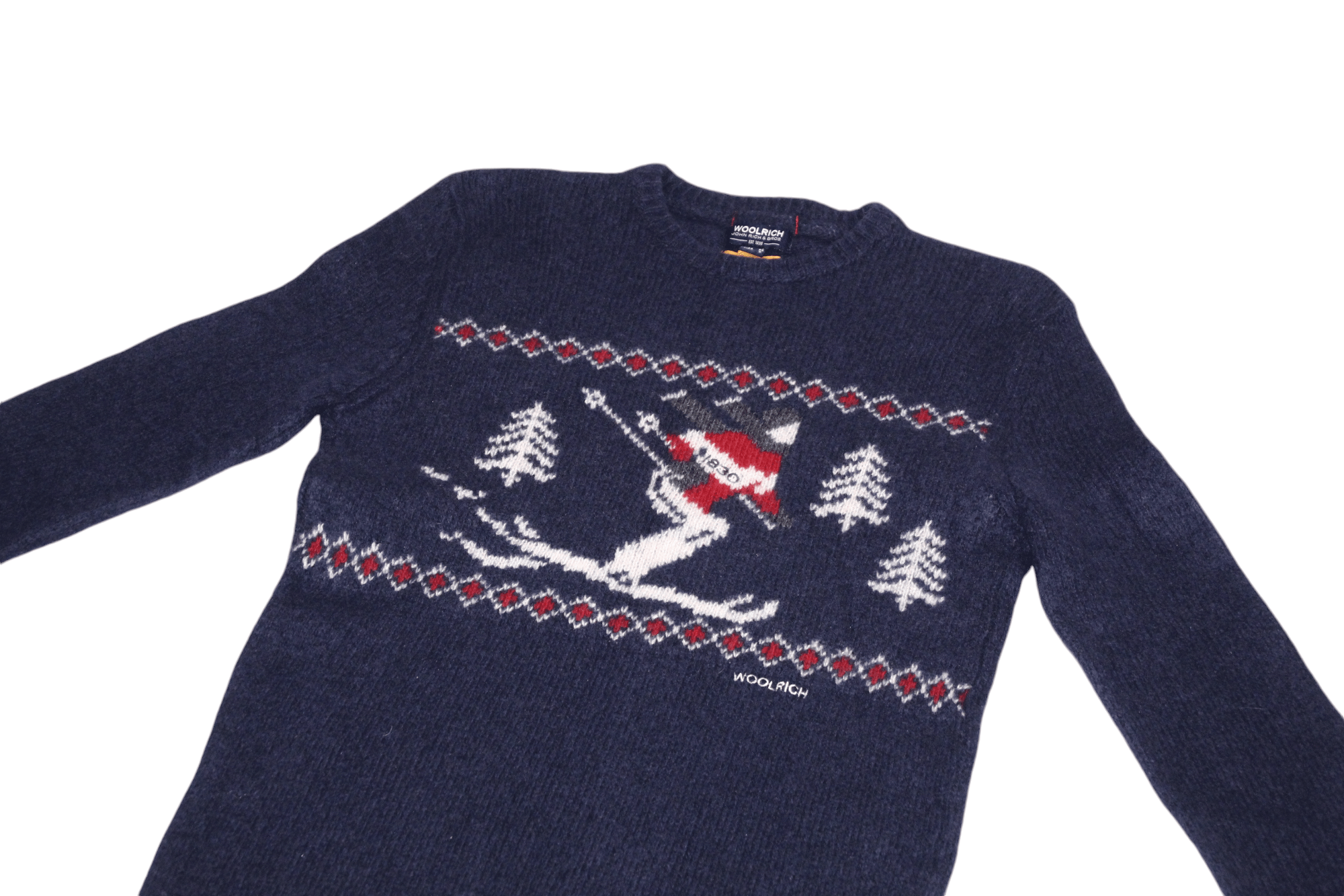 Woolrich Woolen Mills Woolrich John Rich & Bros. Skiing Holiday Wool Blend Sweater Size US XS / EU 42 / 0 - 3 Thumbnail