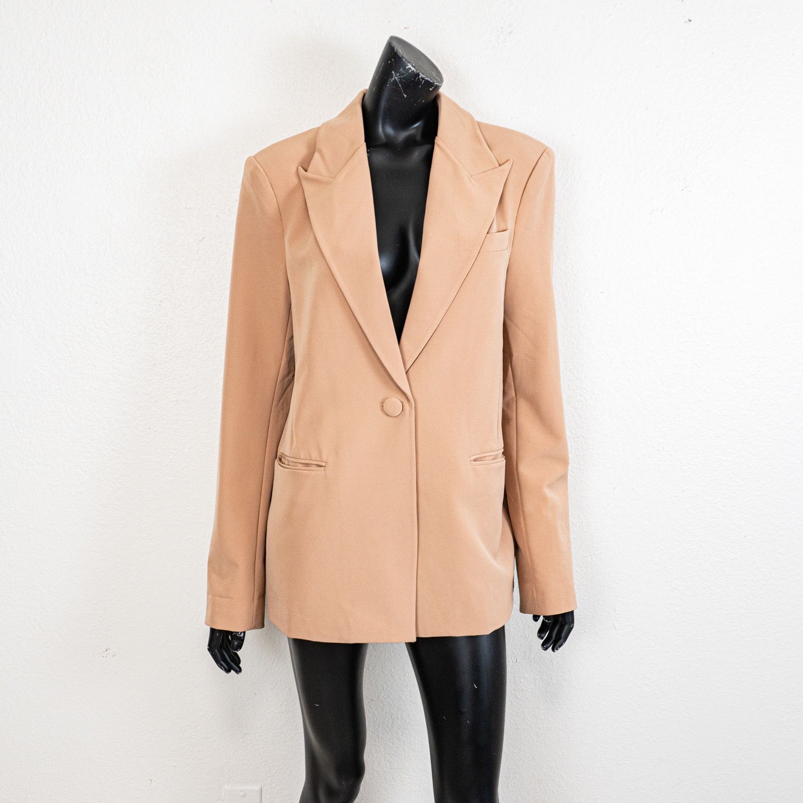 Camila Coelho Camila Coelho Morena Suit Jacket Blazer Nude Toffee Medium Size M / US 6-8 / IT 42-44 - 2 Thumbnail