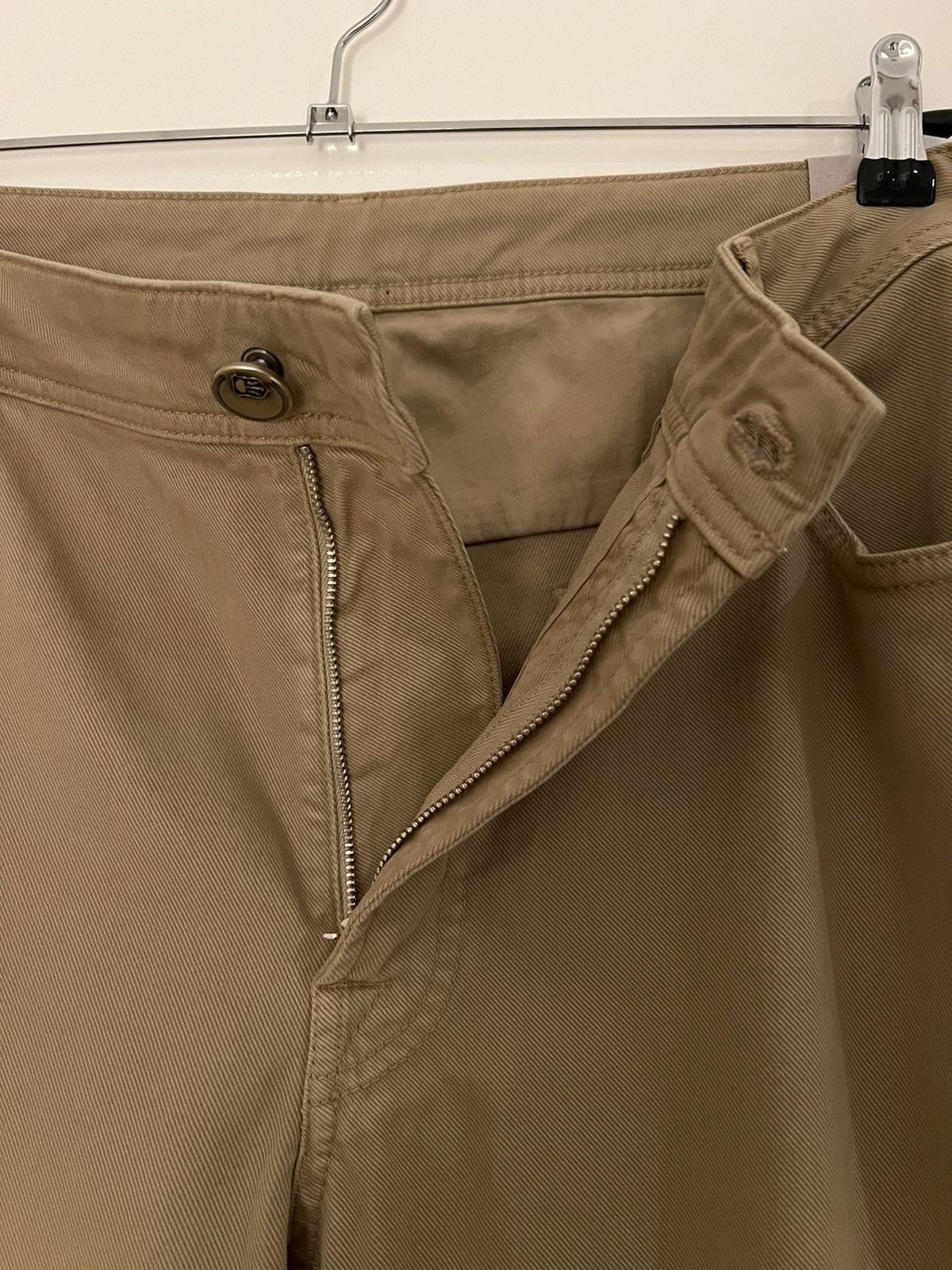 Corneliani CORNELIANI Dyed Beige 40 Regular stretch-denim blend jeans Size US 40 / EU 56 - 11 Thumbnail