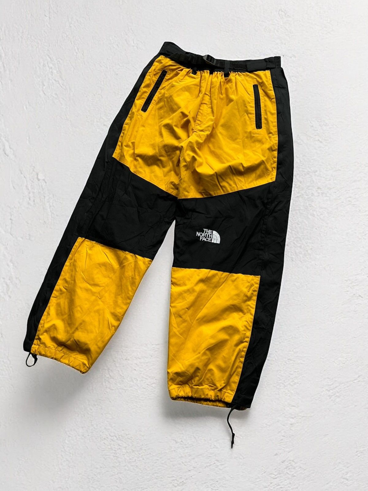 The North Face × Vintage THE NORTH FACE 90s RARE COLOUR BLOCK WATERPROOF PANTS Size US 34 / EU 50 - 2 Thumbnail