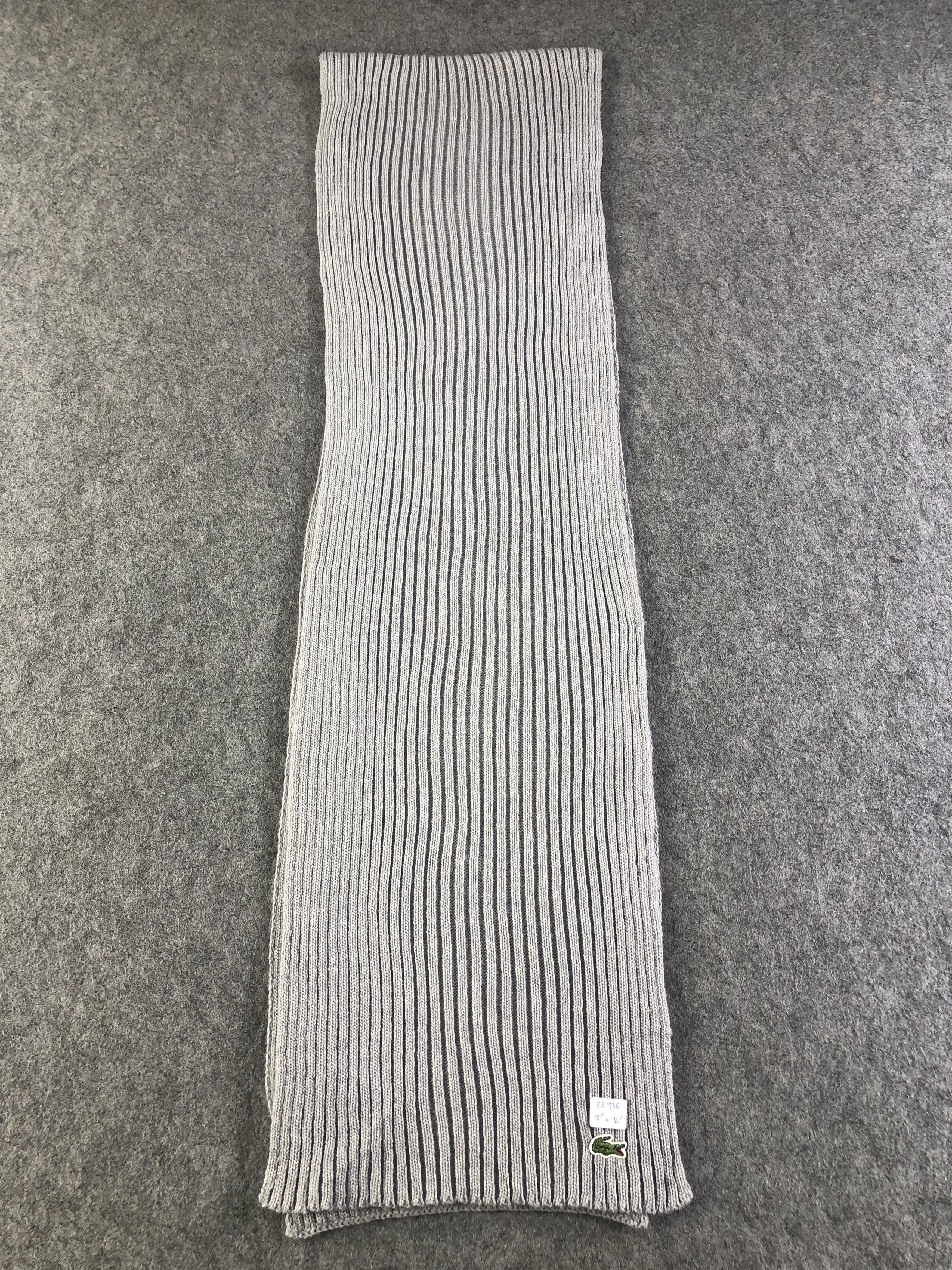 Lacoste Lacoste Wool Scarf / Muffler / Neckwear Size ONE SIZE - 2 Thumbnail