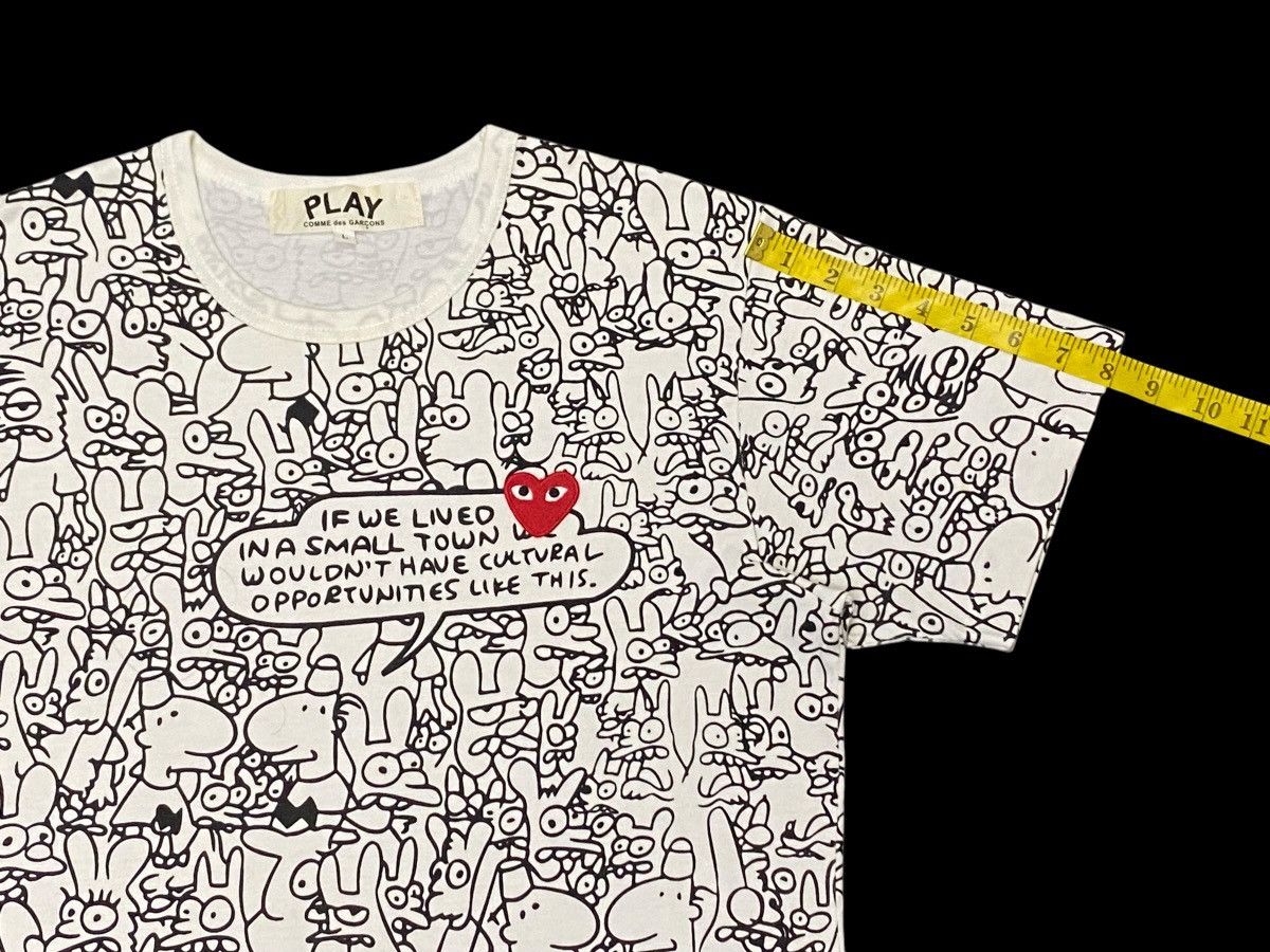 Comme des Garcons × Comme des Garcons PLAY AD2009 Comme Des Garçons Play X Matt Groening Shirt Size US L / EU 52-54 / 3 - 15 Thumbnail