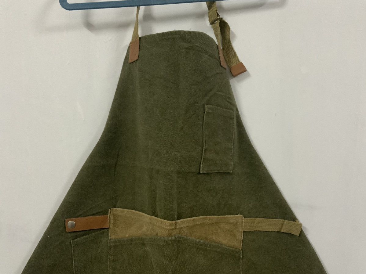 Vintage Vintage Tent-Mark Green Army Apron Size ONE SIZE - 4 Thumbnail