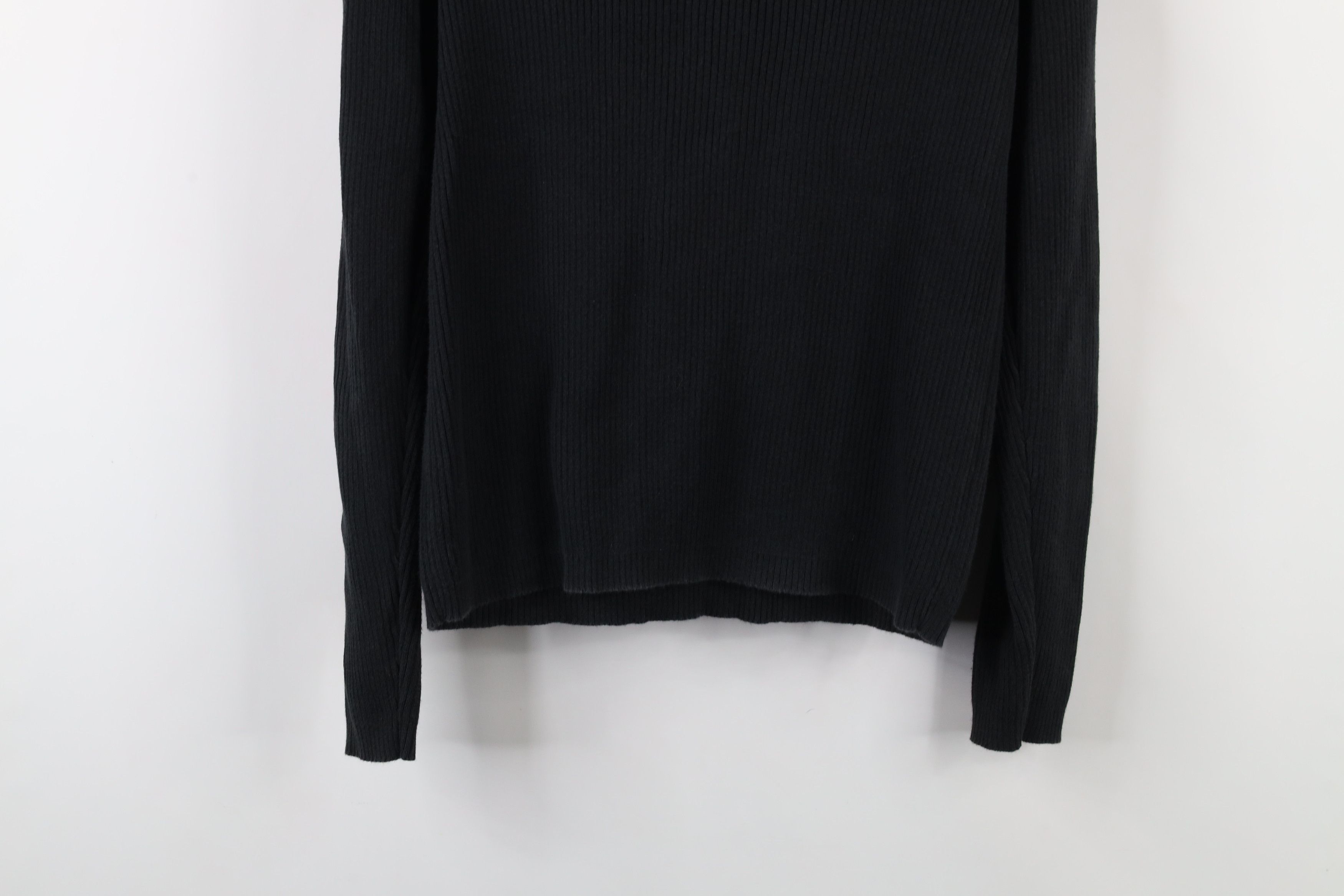 Gap × Vintage Vintage 90s Gap Blank Stretch Ribbed Knit Turtleneck Sweater Size M / US 6-8 / IT 42-44 - 11 Thumbnail