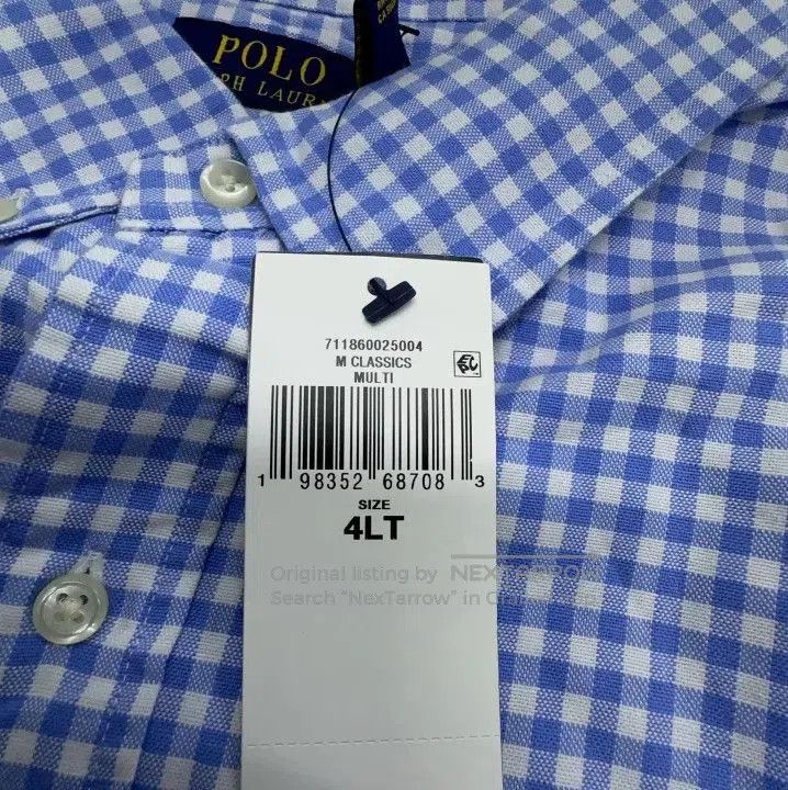 Polo Ralph Lauren Polo Ralph Lauren Check Short Sleeve Shirt. Size US XL / EU 56 / 4 - 5 Thumbnail