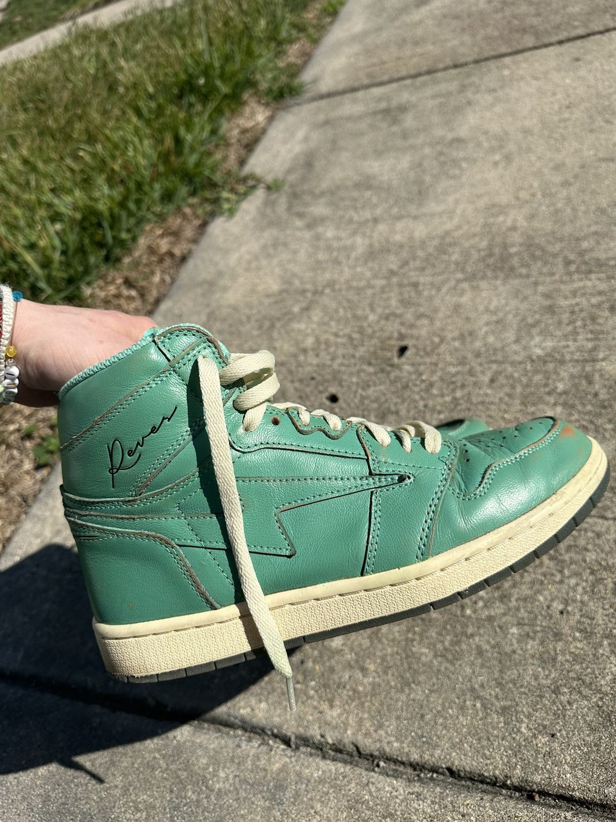 Reves Paris Reves Paris Sport KIY 85 Hi - Liberty Green / Ivory Size US 8.5 / EU 41-42 - 11 Thumbnail