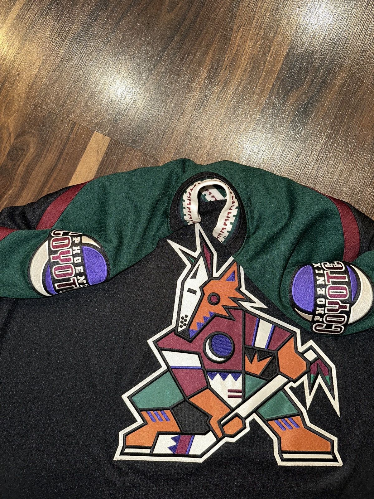 Adidas ADIDAS Phoenix Coyotes Stitch Patch Logo Jersey Size 56 2XL Size US XXL / EU 58 / 5 - 6 Thumbnail