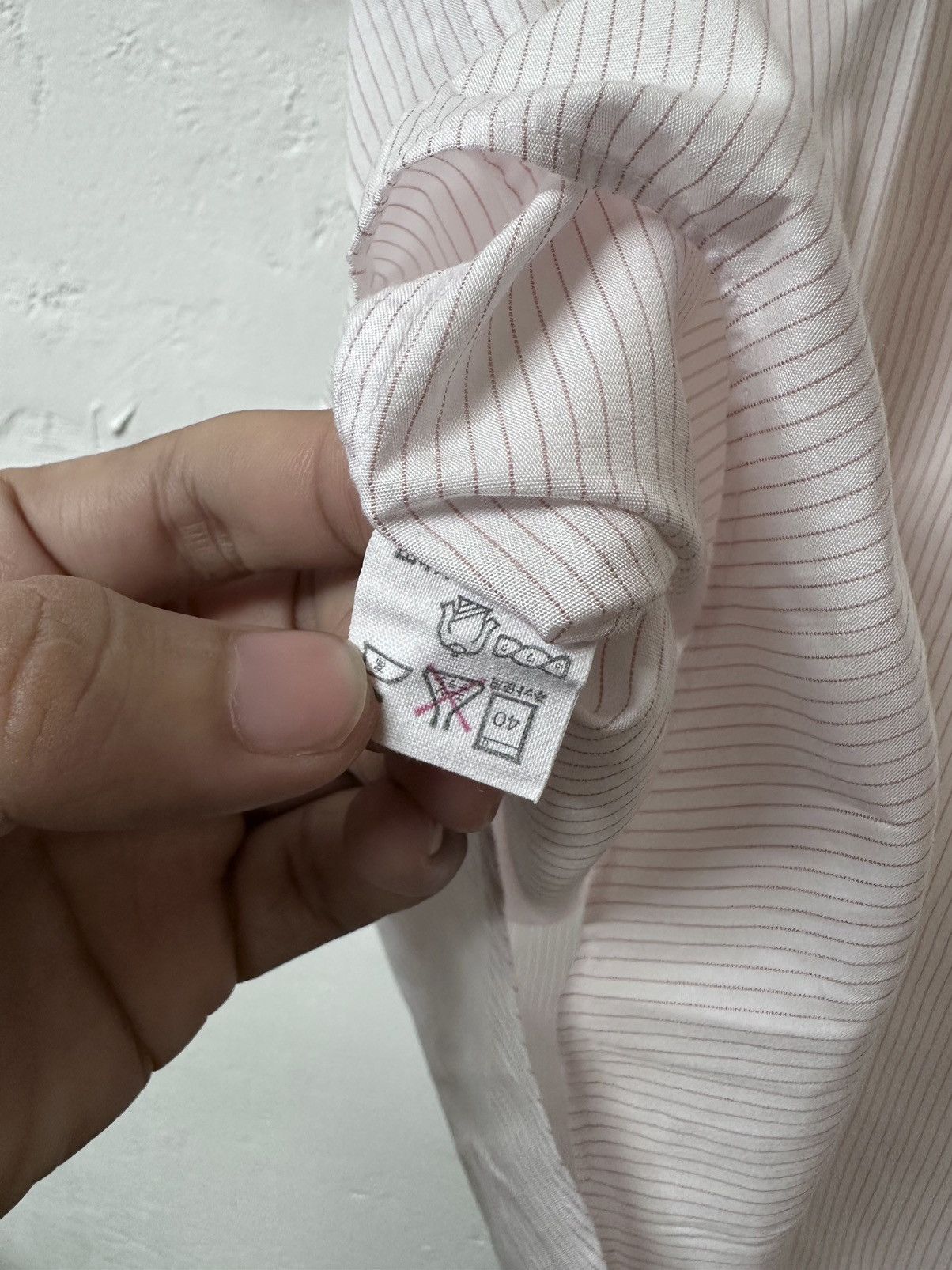 Issey Miyake Vintage IM Issey Miyake Stripe Shirt Size US L / EU 52-54 / 3 - 5 Thumbnail