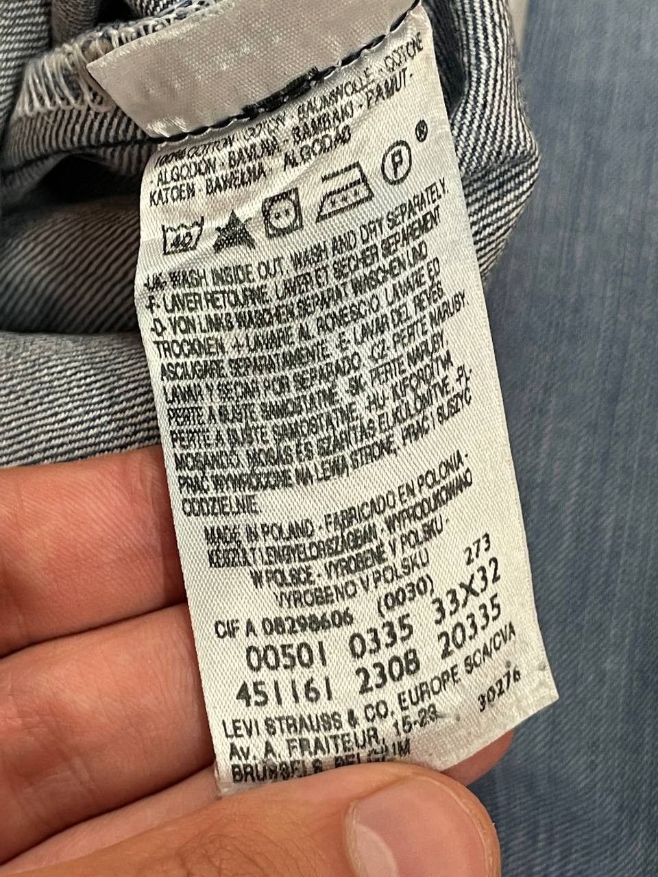 Levi's Vintage Levi's Jeans Denim Pants Size US 33 - 7 Thumbnail