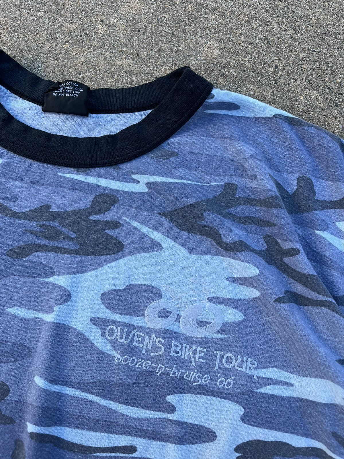 Rothco × Vintage VINTAGE ‘06 ROTHCO “OWEN’S BIKE TOUR” CAMO T-SHIRT Size US XL / EU 56 / 4 - 8 Thumbnail