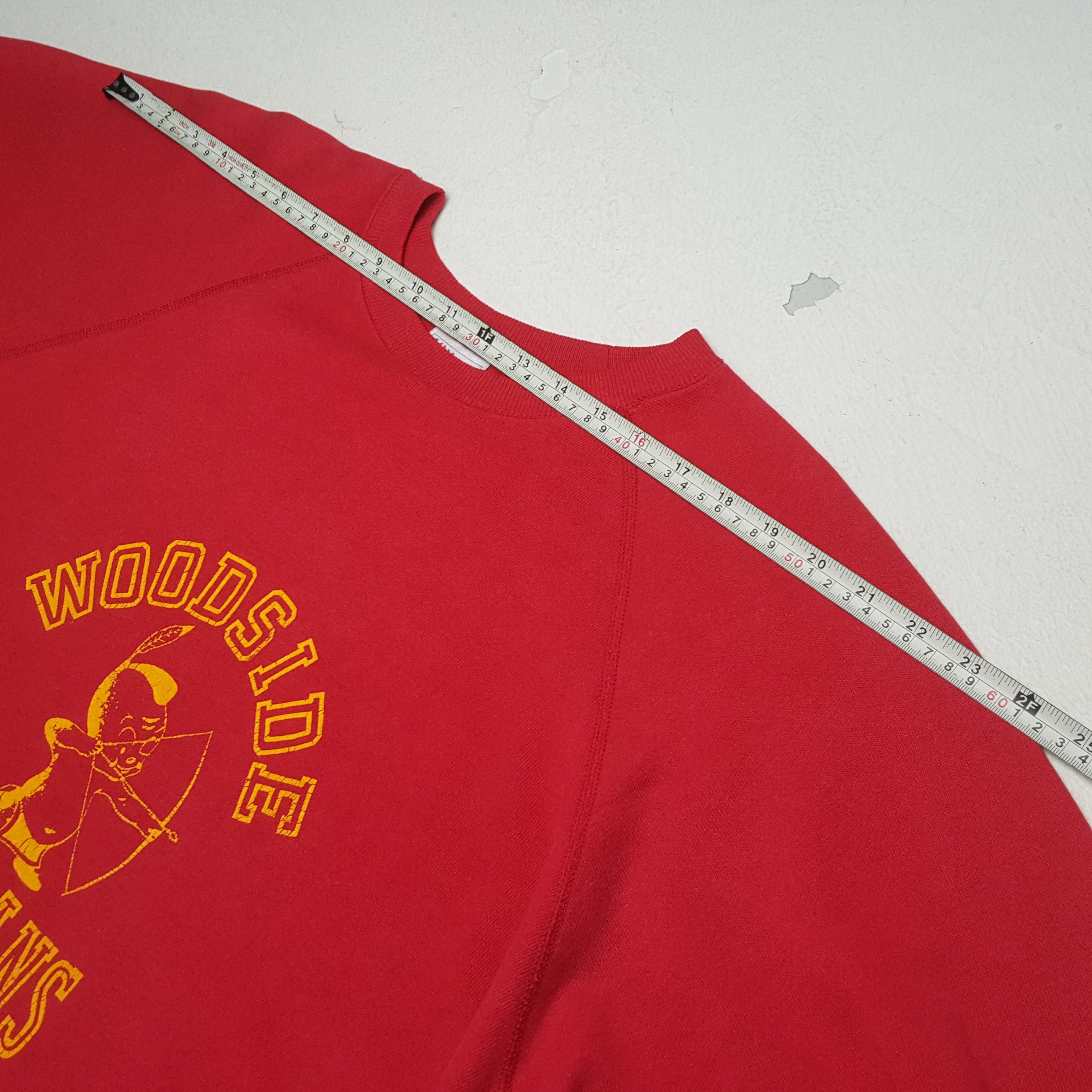 Vintage WOODSIDE INDIANS Streetwear Style Vintage Sweatshirt Size US L / EU 52-54 / 3 - 4 Thumbnail