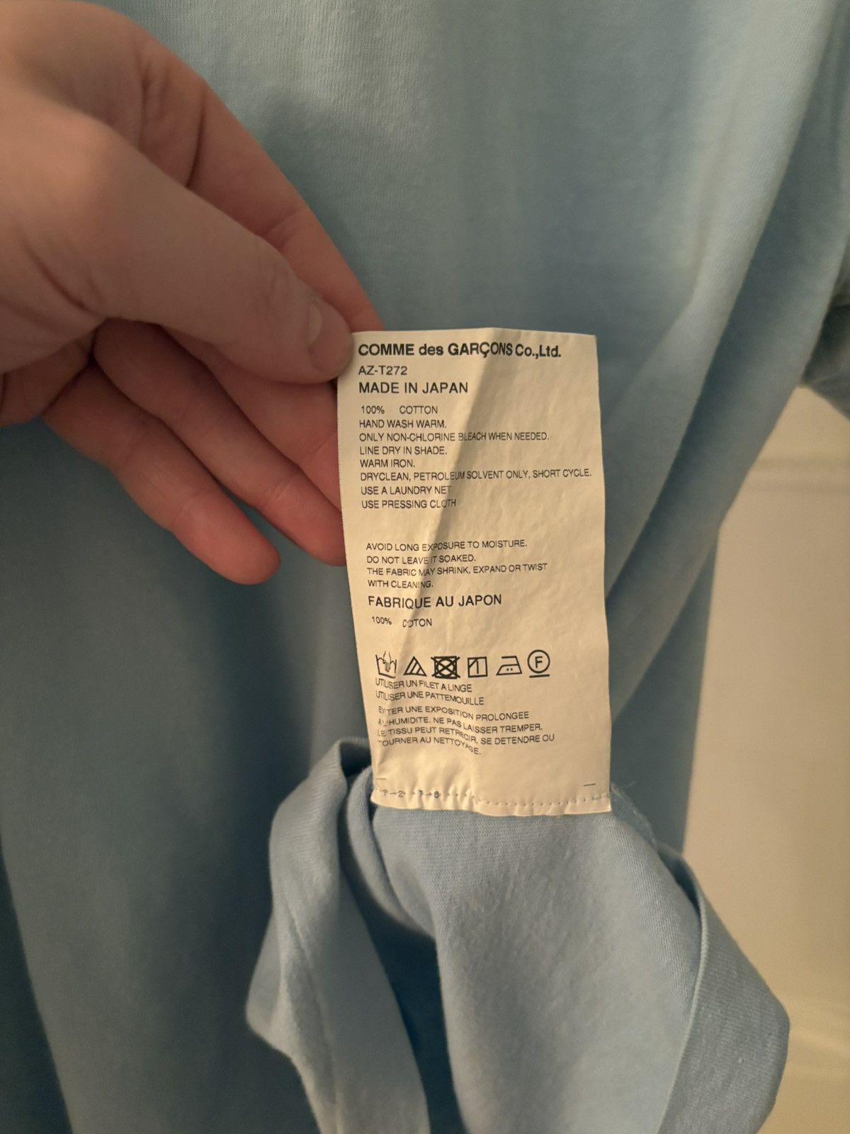 Comme des Garcons Comme des garçons tee Size US L / EU 52-54 / 3 - 5 Thumbnail