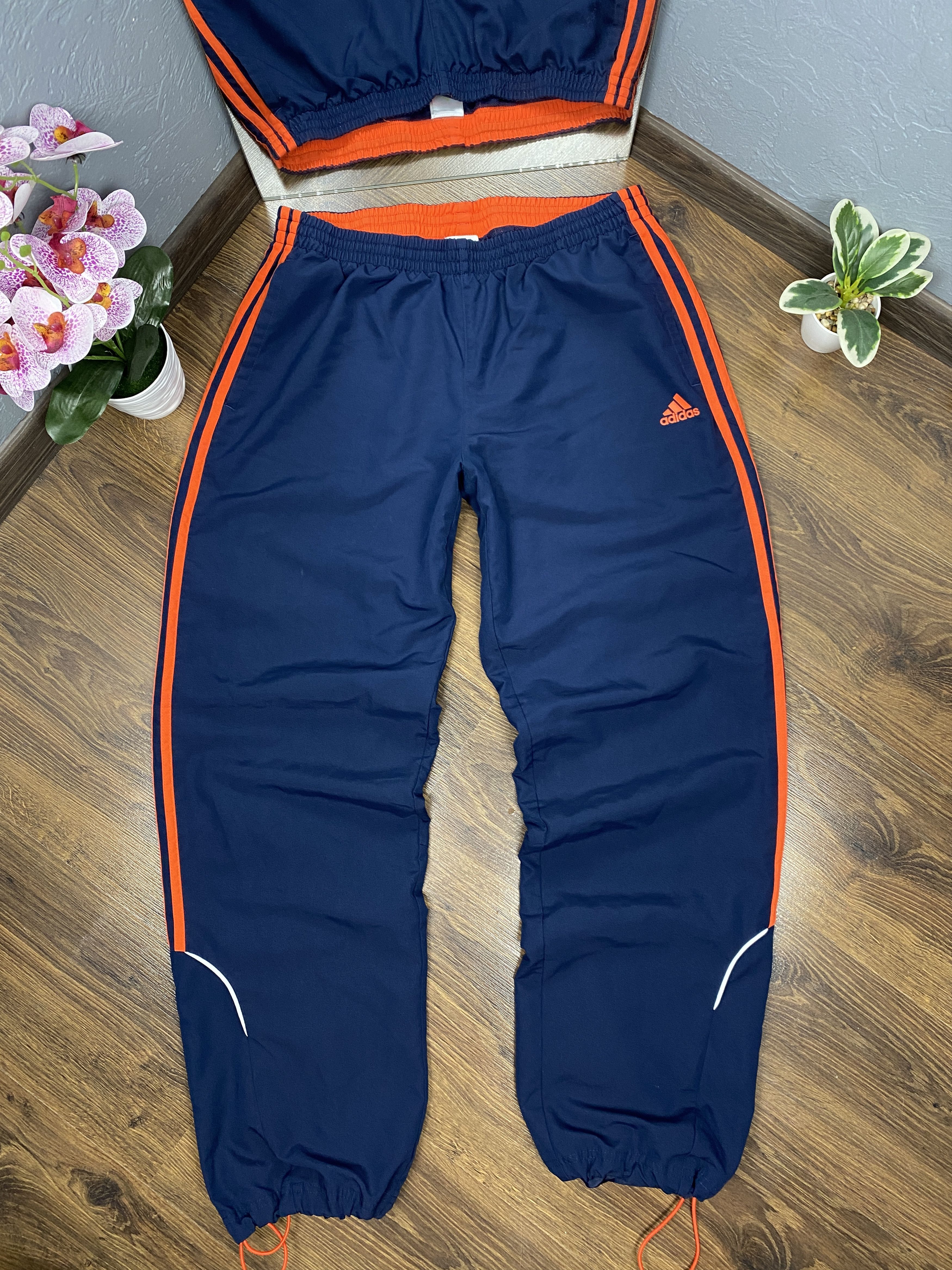 Adidas Adidas vintage parachute nylon track pants y2k Size US 32 / EU 48 - 1 Thumbnail