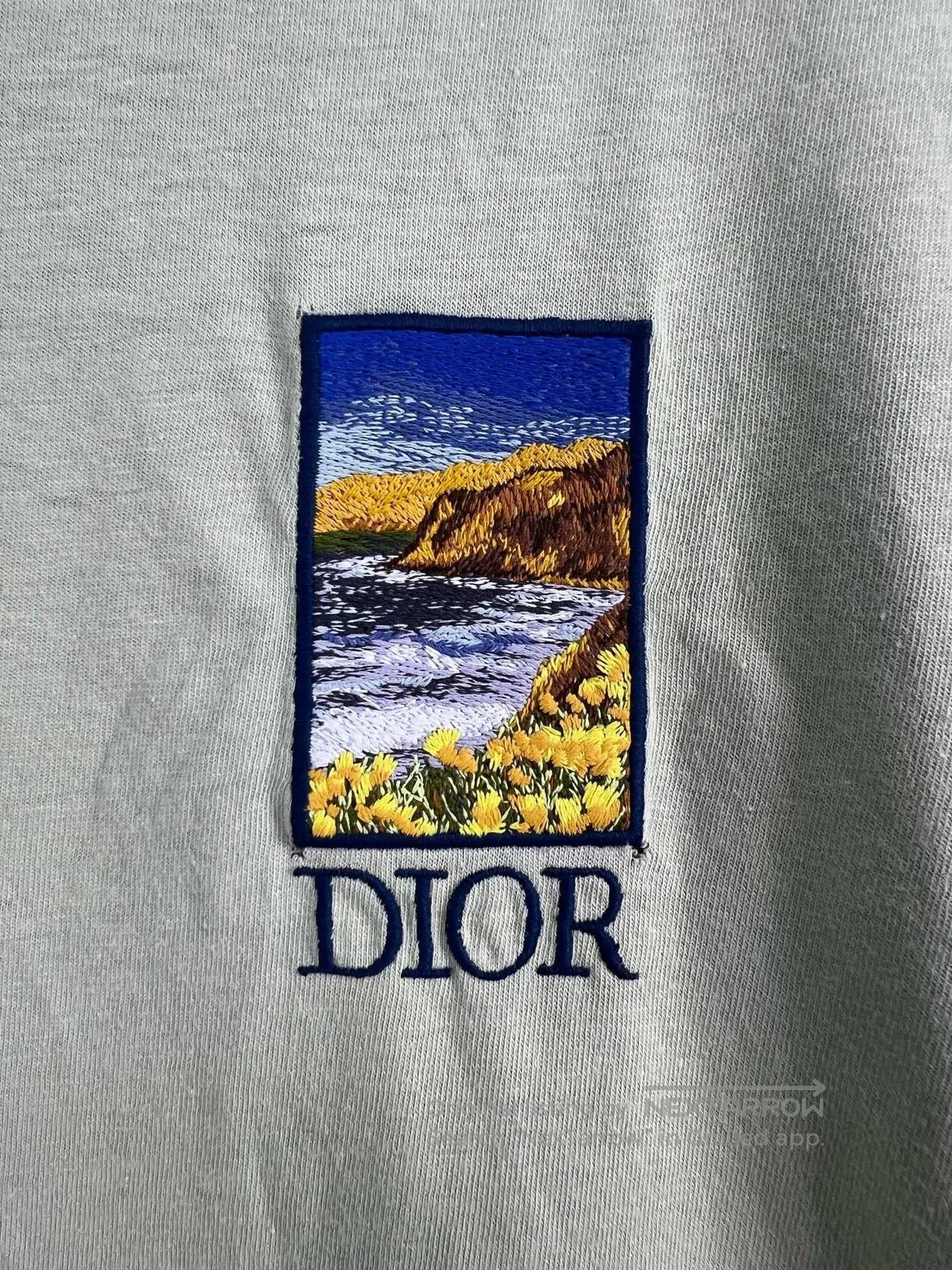 Dior dior landscape embroidery logo short sleeve. Size US M / EU 48-50 / 2 - 3 Thumbnail