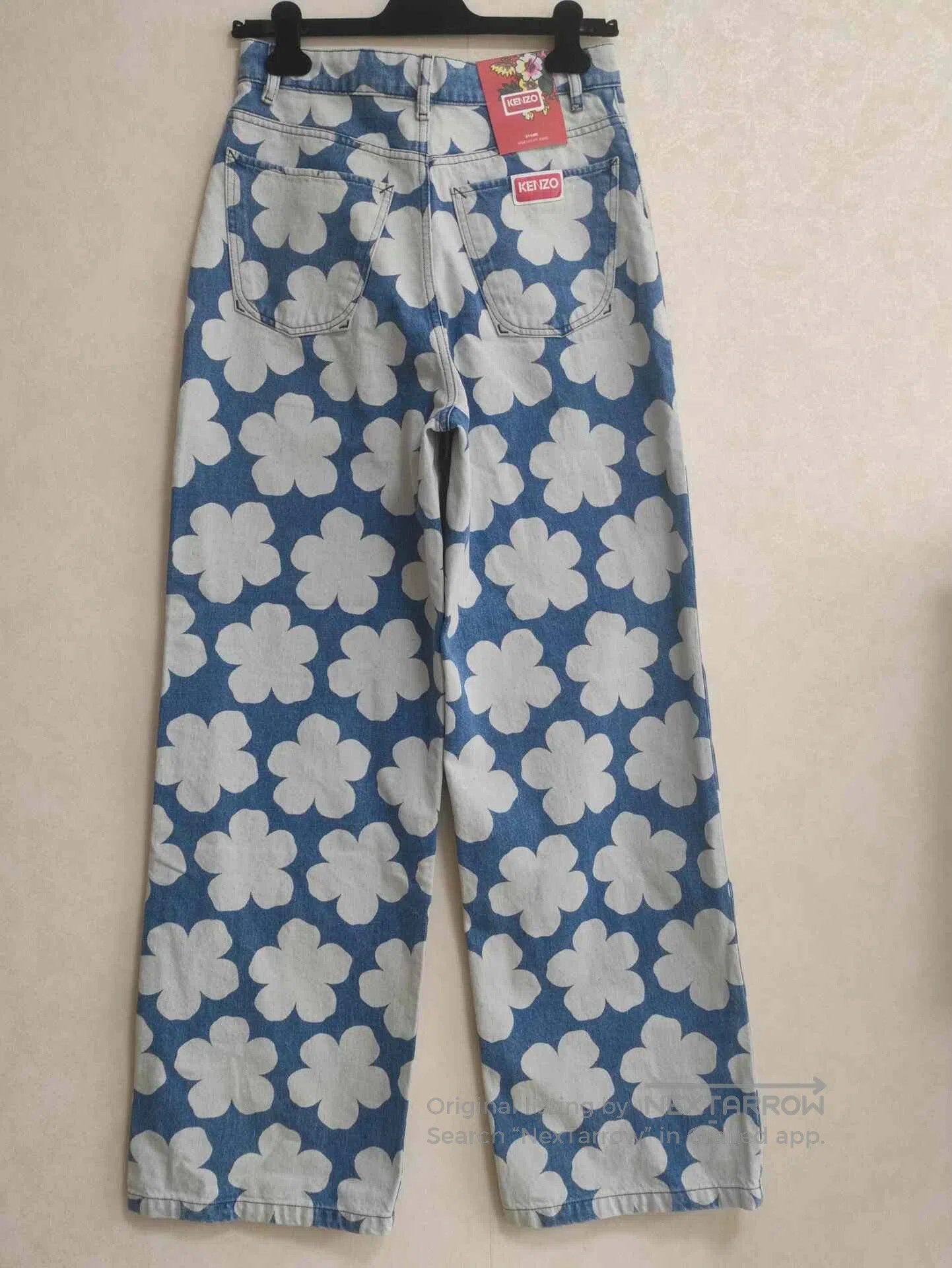 Kenzo Kenzo Nigo Collaboration Floral Print Straight Jeans. Size 27" / US 4 / IT 40 - 3 Thumbnail