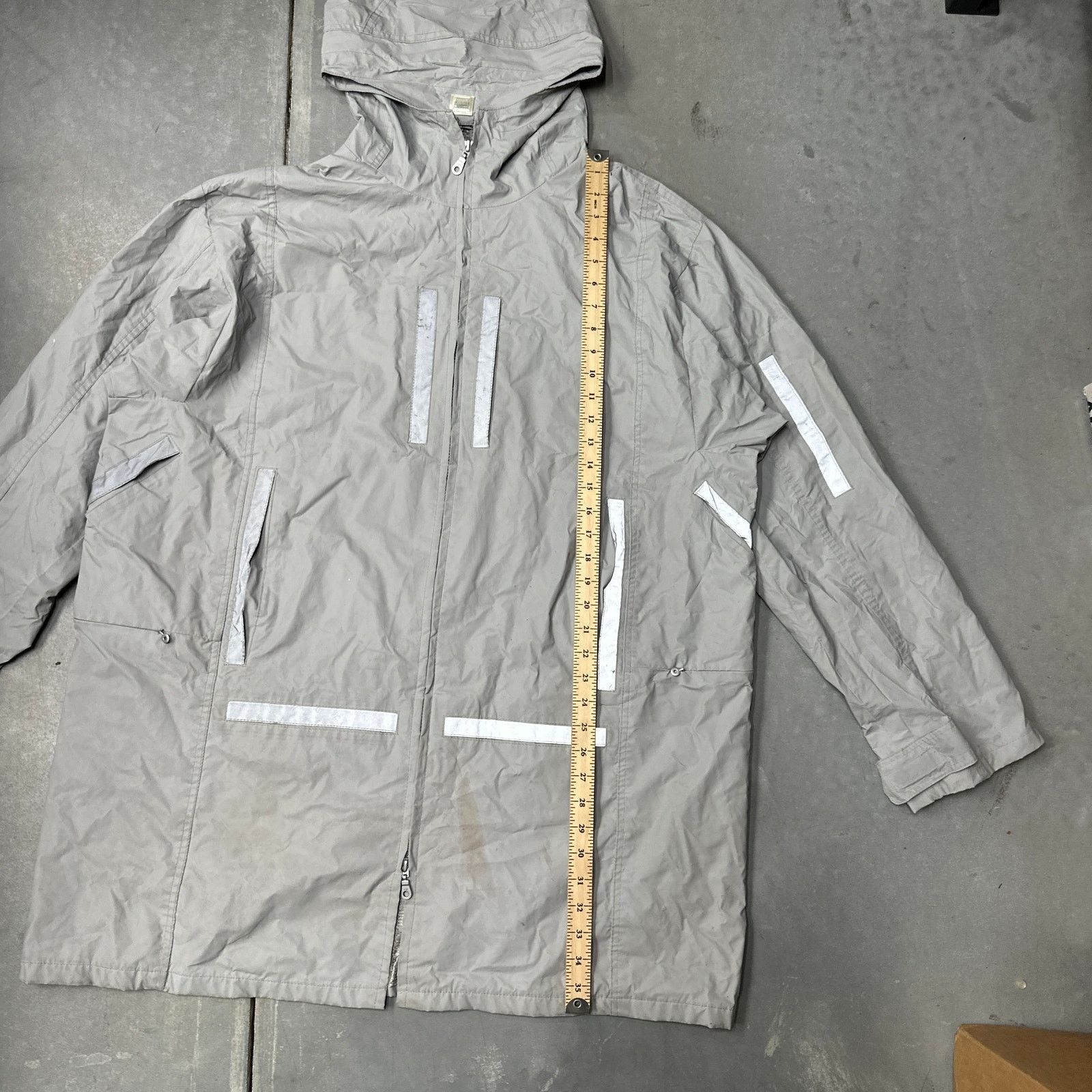 Marithe + Francois Girbaud Vintage Marithe Francois Girbaud PVC Hooded Raincoat XL Size US XL / EU 56 / 4 - 4 Thumbnail