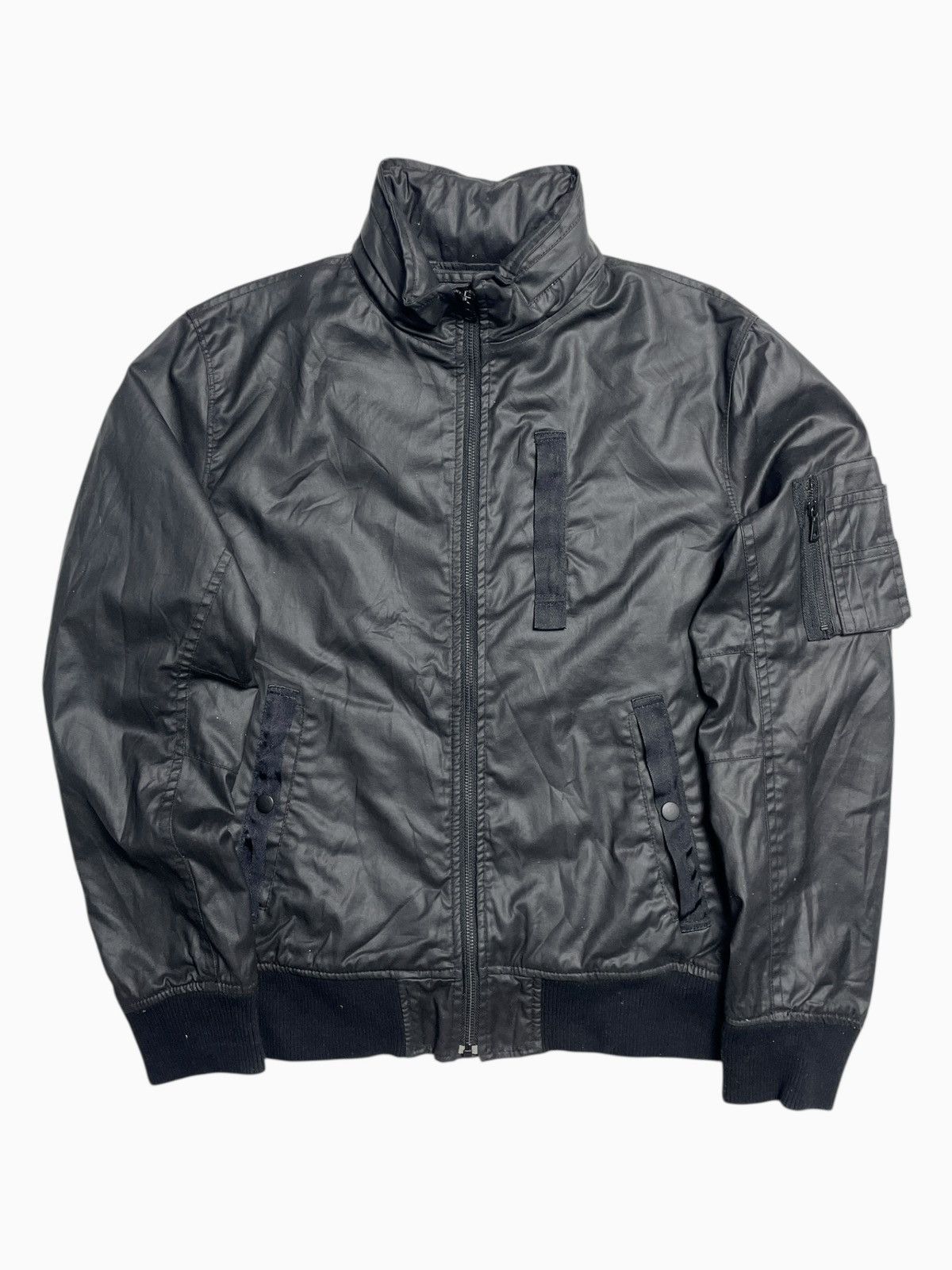 Uniqlo Uniqlo Coated Waxed Apocalypse Bono Jacket Size US L / EU 52-54 / 3 - 2 Thumbnail