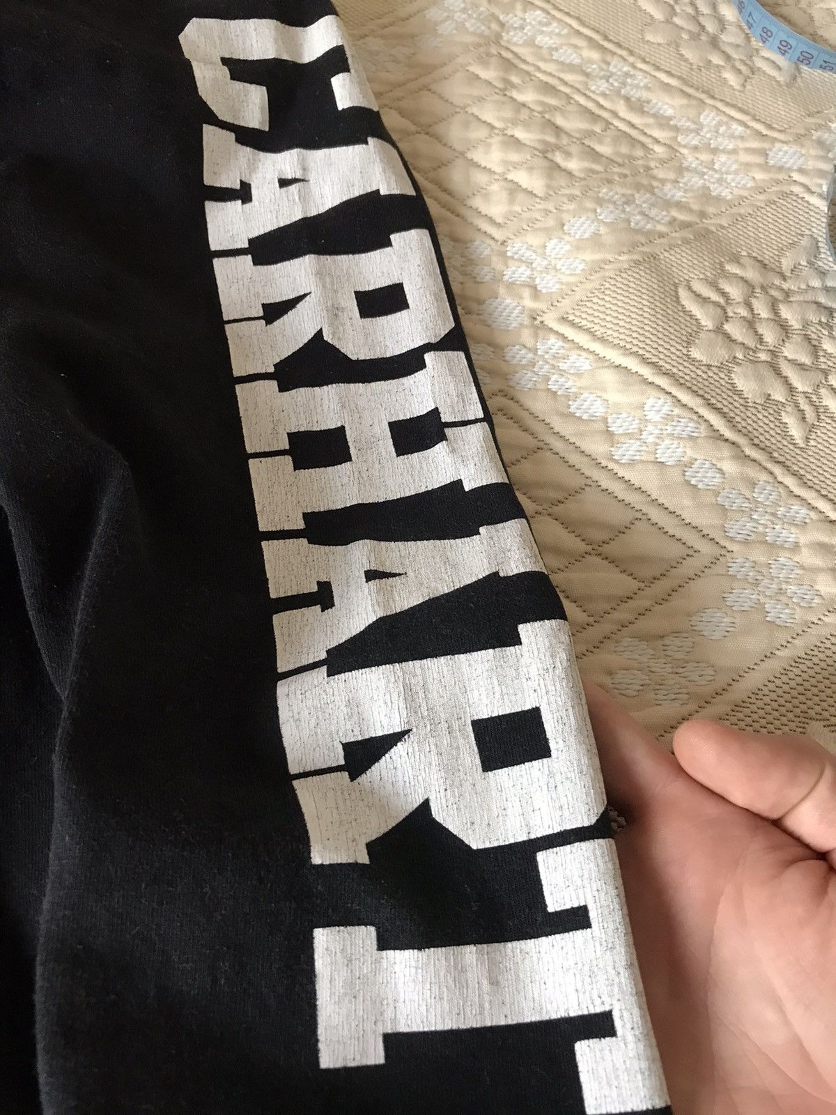 Carhartt 🔥 Carhartt Big Logo Vintage Longsleeve Y2K Crazy Shirt Size US M / EU 48-50 / 2 - 6 Thumbnail