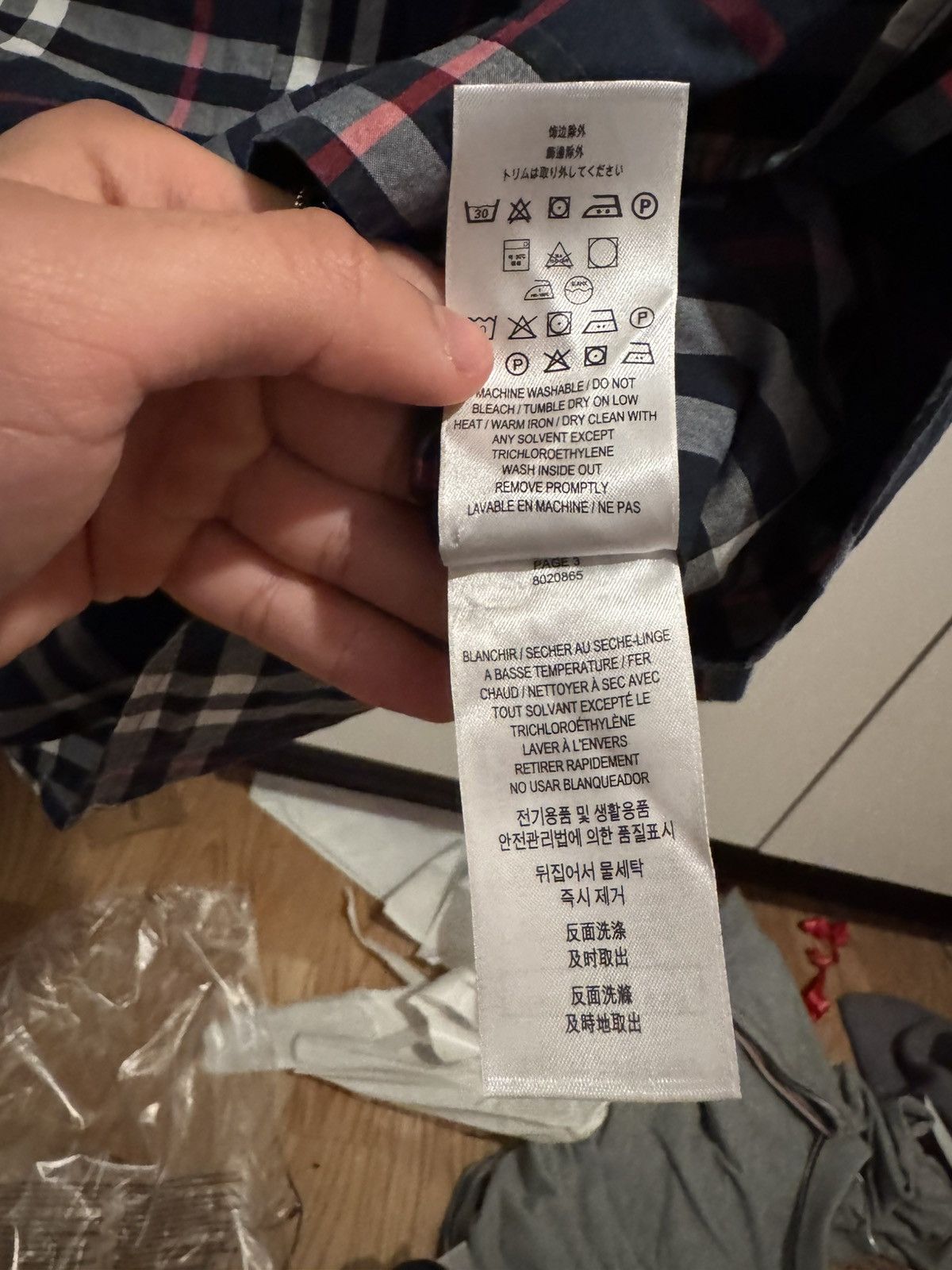 Burberry Burberry Check Shirt Size US S / EU 44-46 / 1 - 9 Thumbnail