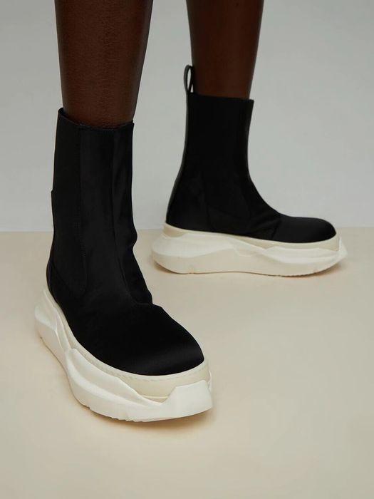 Rick Owens Drkshdw DRKSHDW BEATLE ABSTRACT CHELSEA CHUNKY BLACK