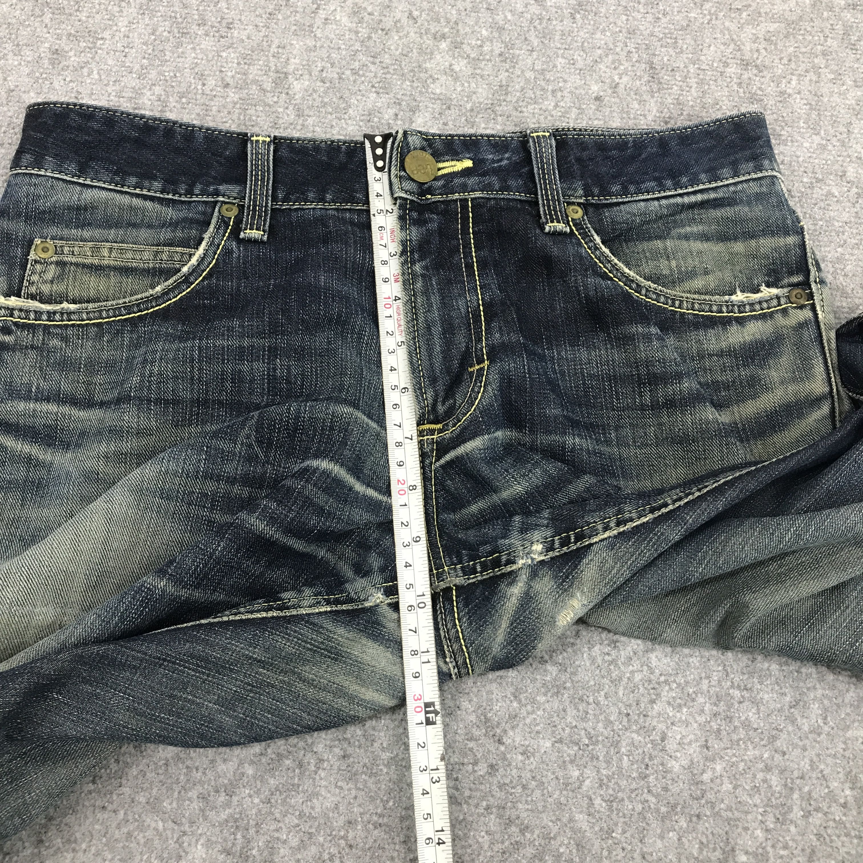 Japanese Brand × Le Grande Bleu (L.G.B.) FLARE GOLD LABEL LEE RIDERS BOOTCUT DENIM PANTS Size US 31 - 4 Thumbnail