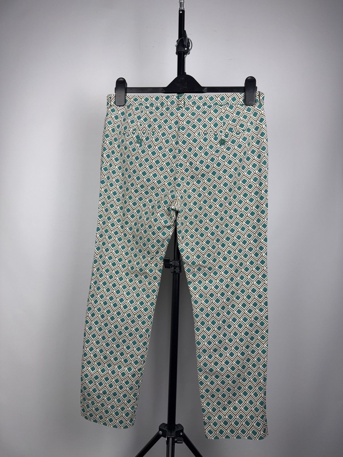 Weekend Max Mara Luxury Weekend Max Mara Geometric Capri Pants W30 Designer Size 30" / US 8 / IT 44 - 8 Thumbnail