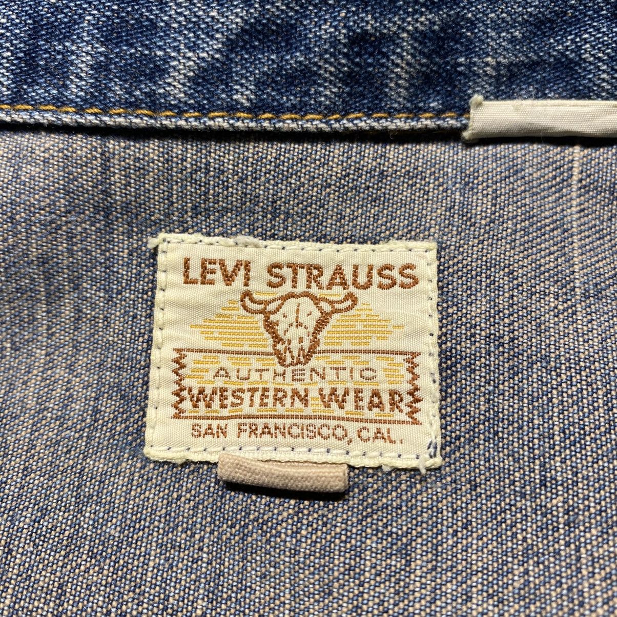 Levi's Levi’s Shorthorn 1940s Western Denim Jacket Size US M / EU 48-50 / 2 - 2 Thumbnail