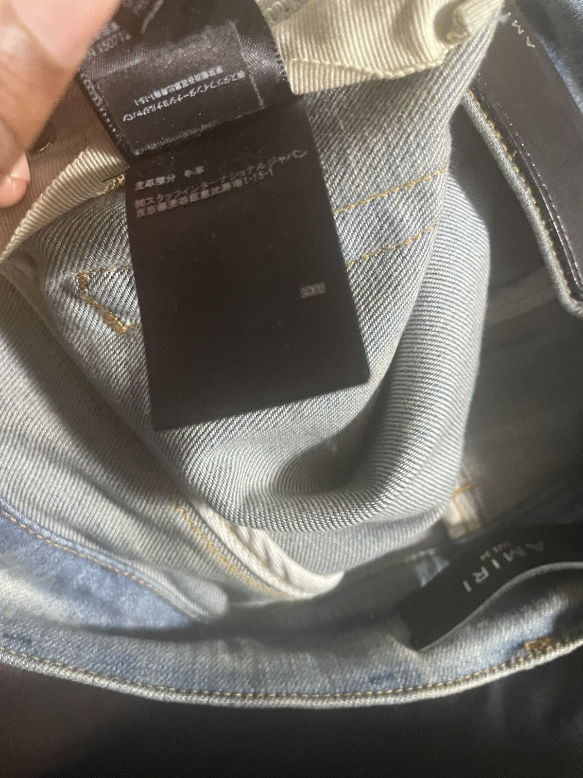Amiri Amiri jeans only worn once Size US 34 / EU 50 - 9 Thumbnail