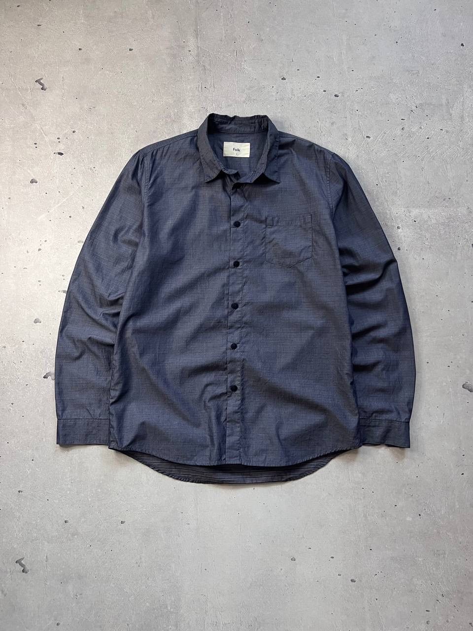 Folk × Japanese Brand Folk Men’s Designer Shirt Classic / Luxury Size US L / EU 52-54 / 3 - 1 Thumbnail