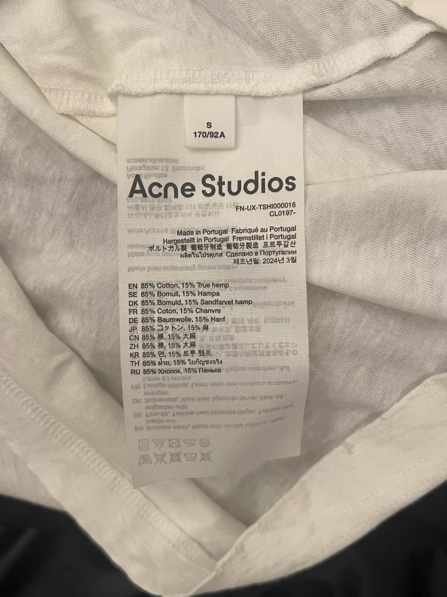 Acne Studios Acne 1996 Logo Crew LS T-Shirt Unisex S New Worn Size US S / EU 44-46 / 1 - 4 Thumbnail
