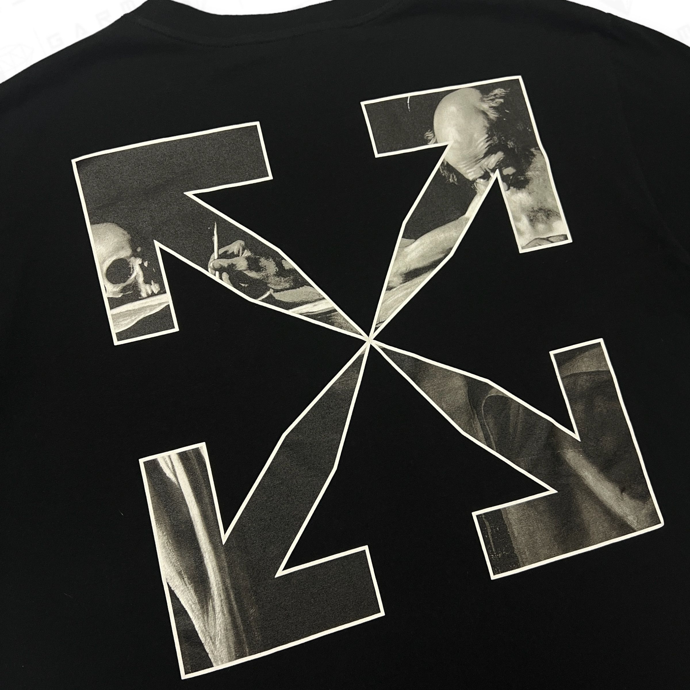 Off-White Off-White Skull Arrow Print T-Shirt Size US XL / EU 56 / 4 - 4 Thumbnail