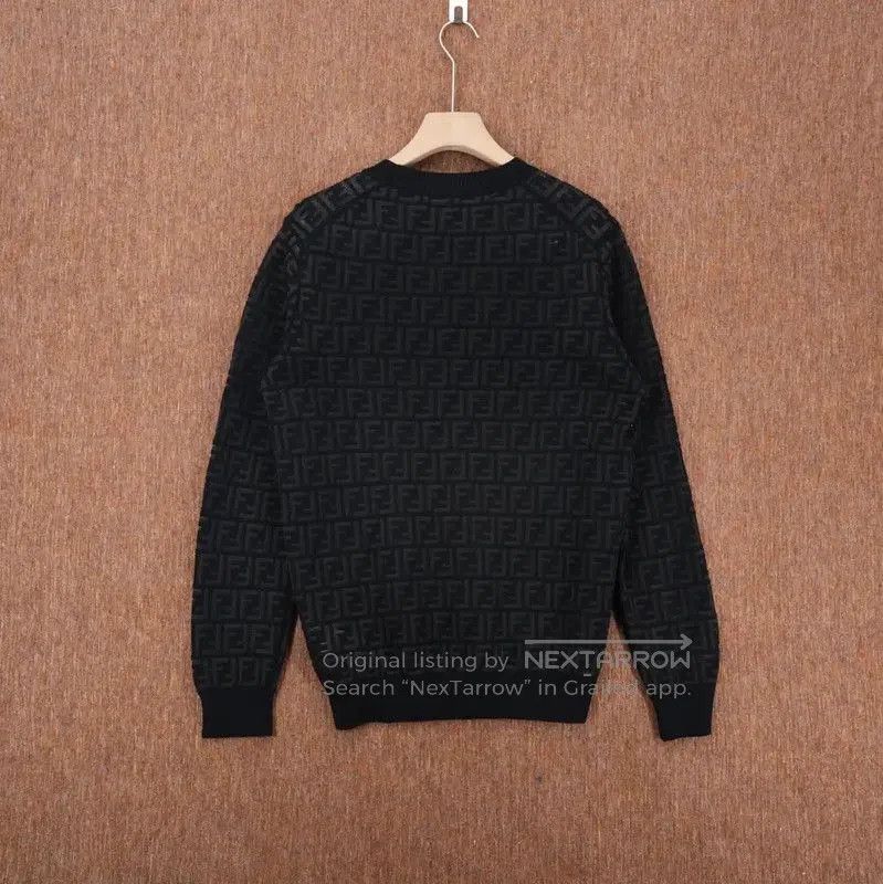 Fendi Fendi Women's Black Wool Knit Sweater . Size L / US 10 / IT 46 - 2 Thumbnail